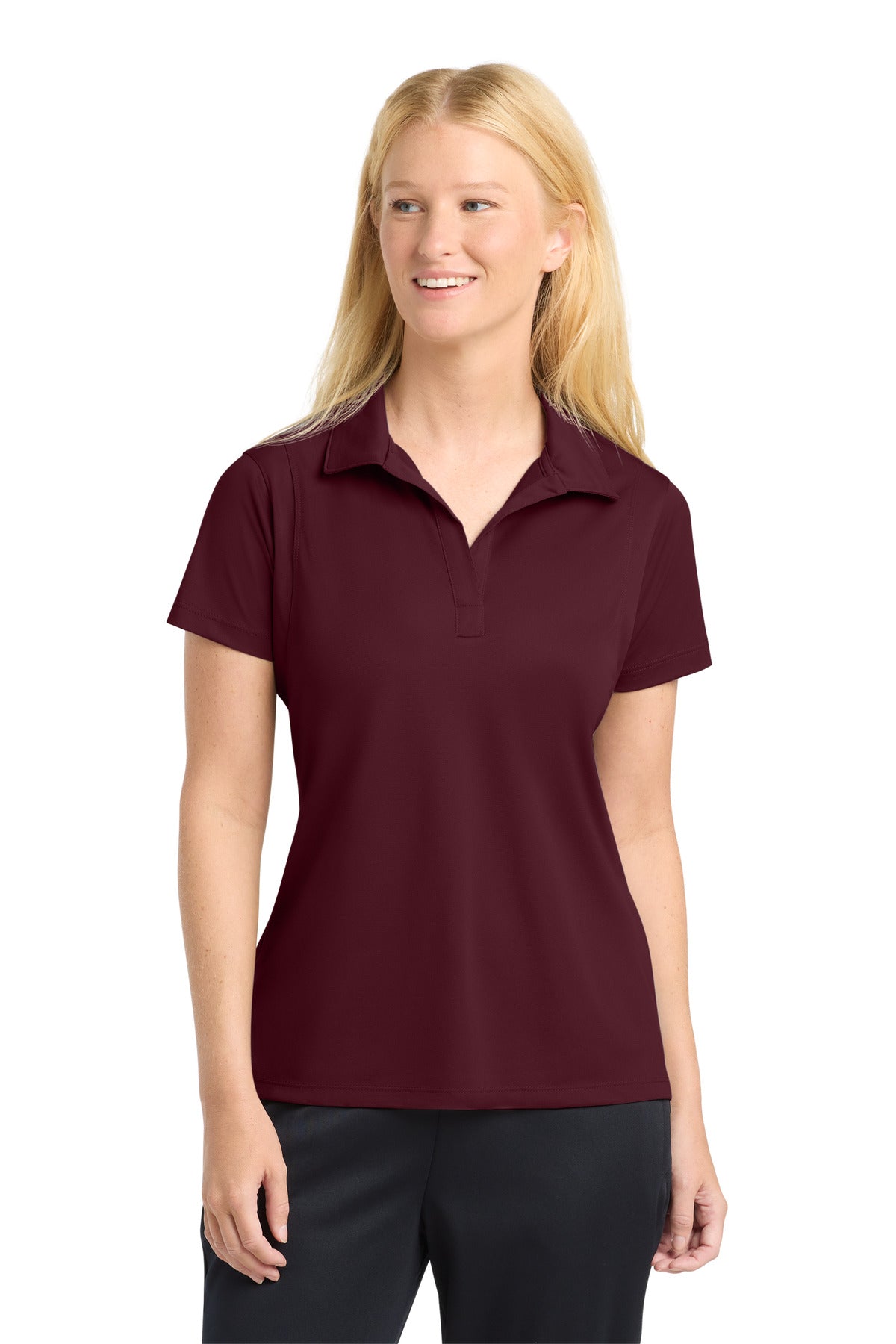 sport-tek ®  women's micropique sport-wick ®  polo. lst650