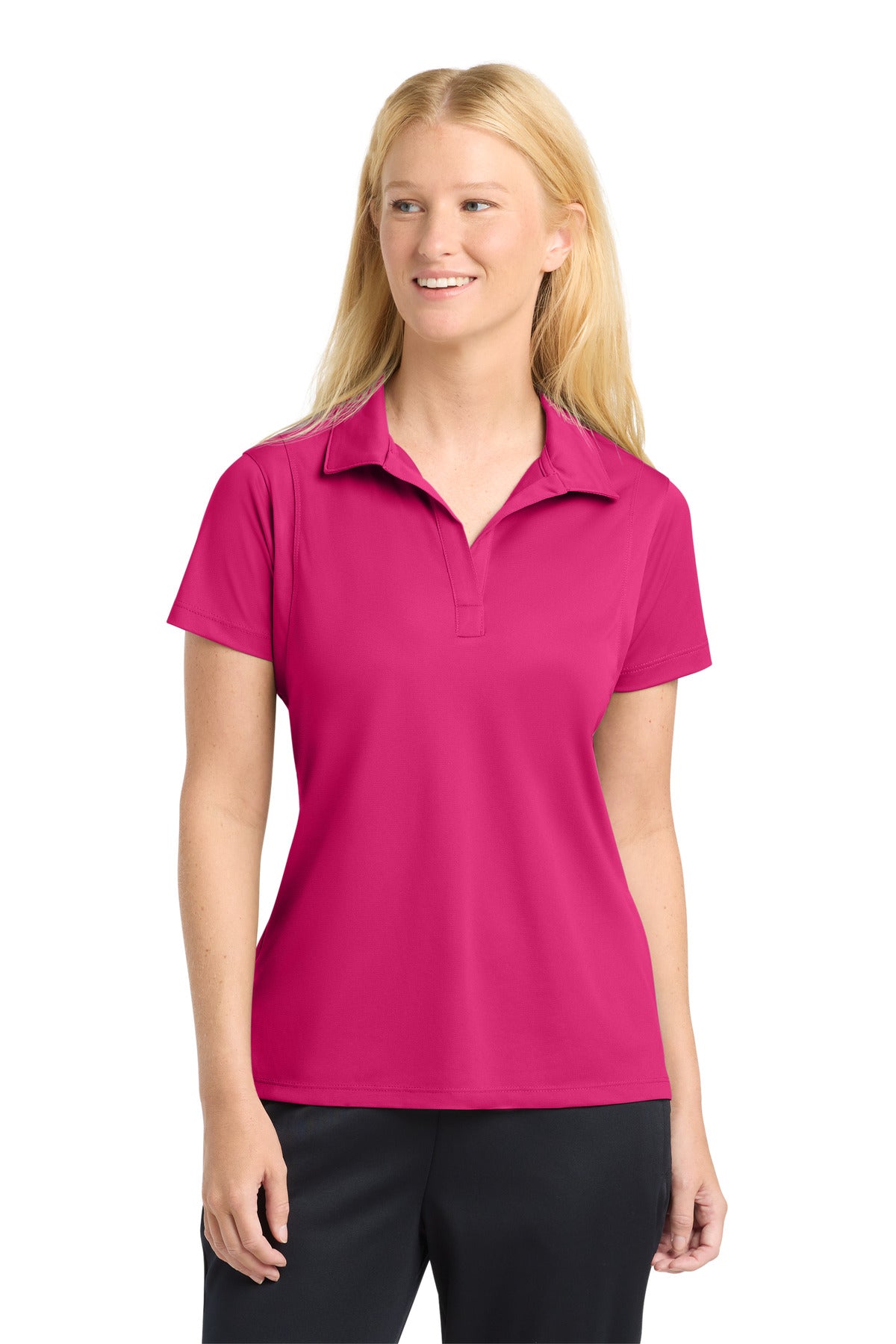 sport-tek ®  women's micropique sport-wick ®  polo. lst650