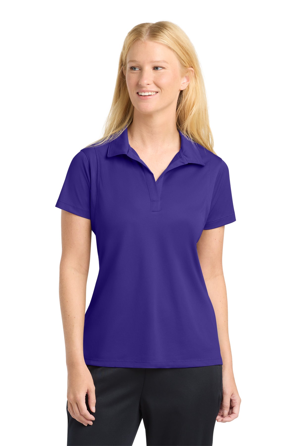 sport-tek ®  women's micropique sport-wick ®  polo. lst650