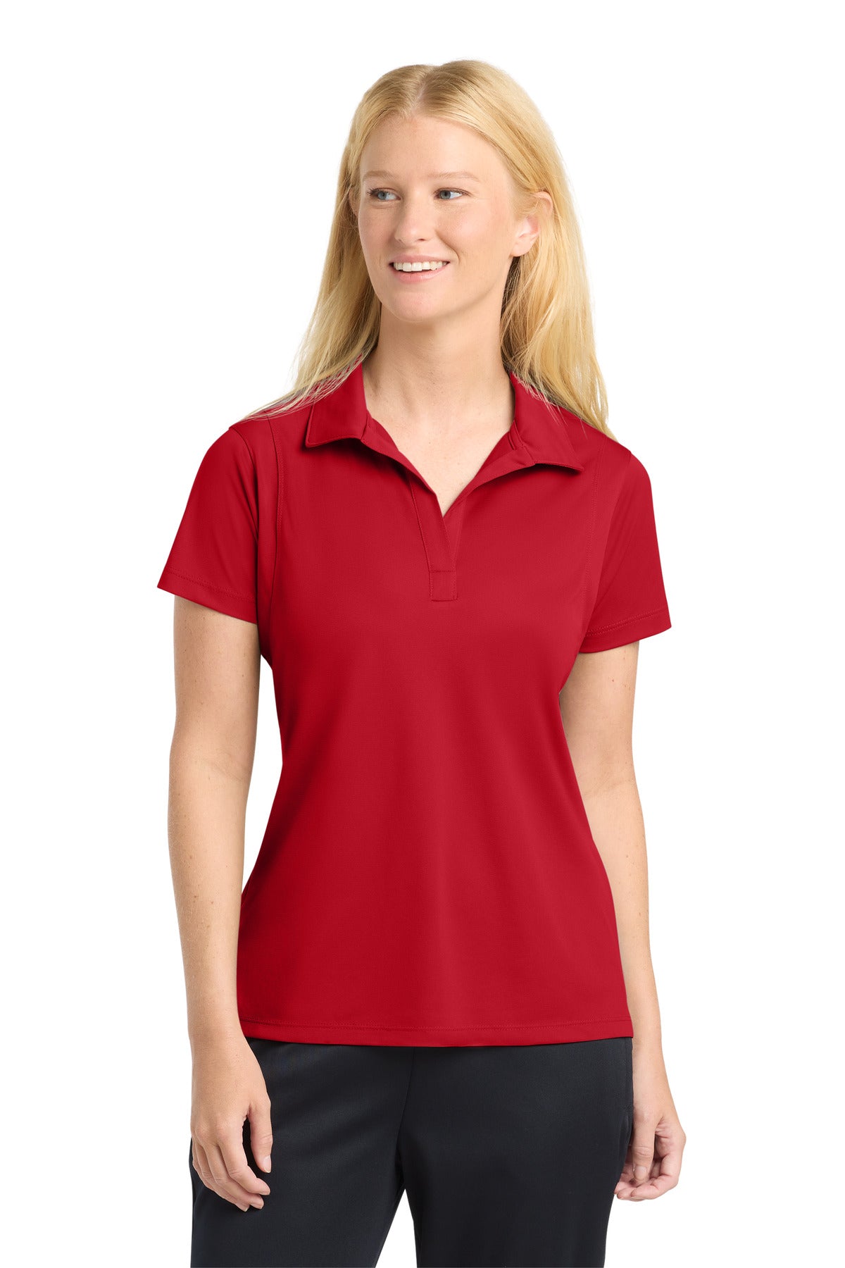 sport-tek ®  women's micropique sport-wick ®  polo. lst650
