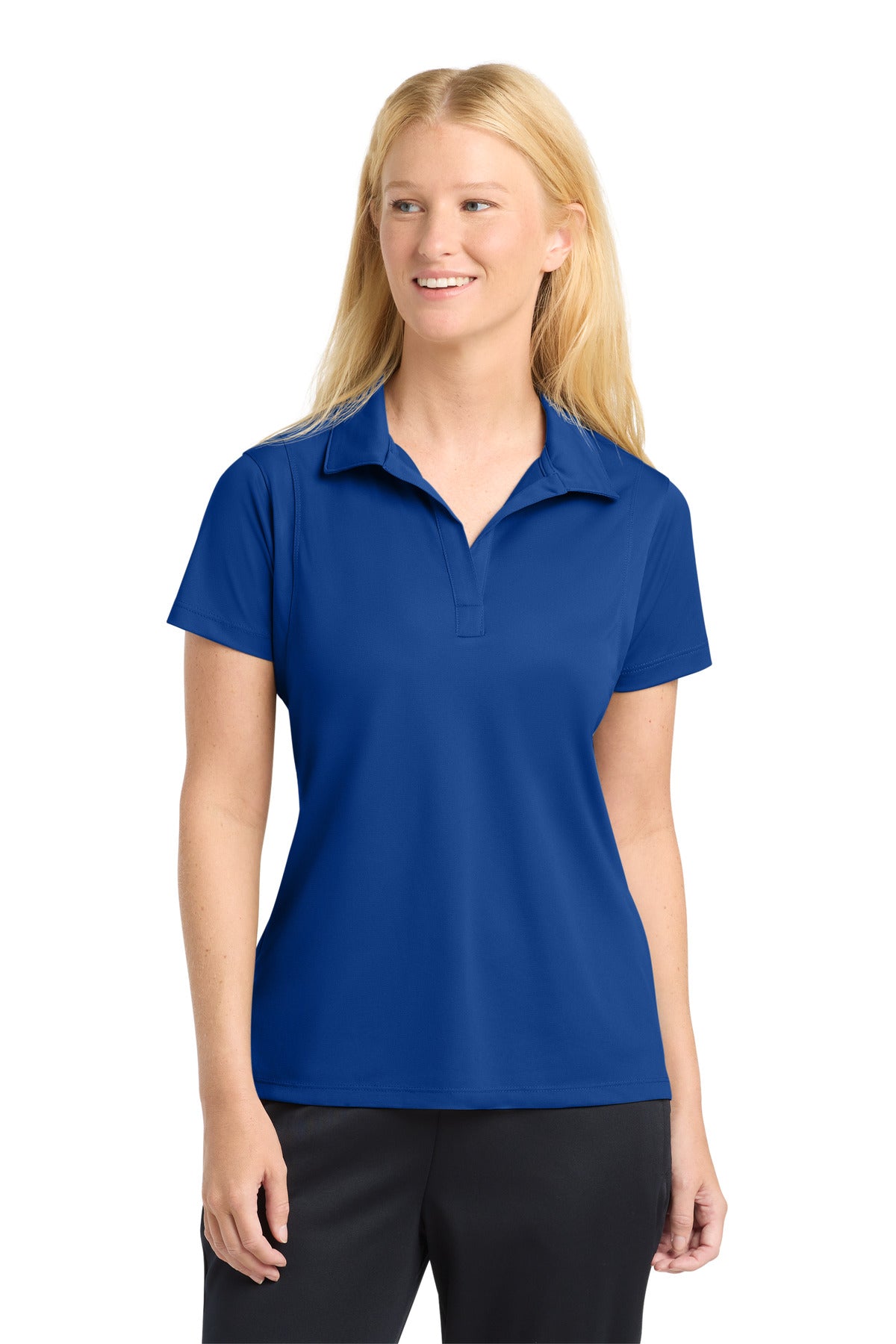 sport-tek ®  women's micropique sport-wick ®  polo. lst650
