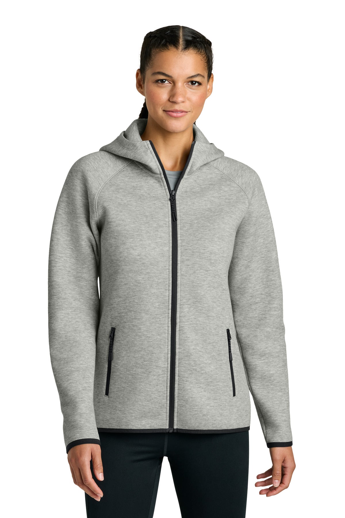 sport-tek ®  women's phenom full-zip hoodie lst840