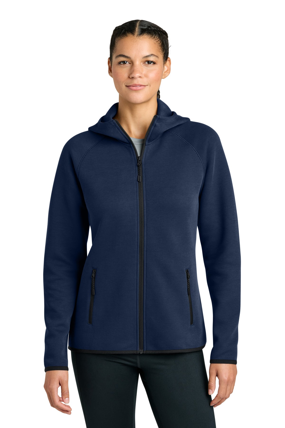 sport-tek ®  women's phenom full-zip hoodie lst840