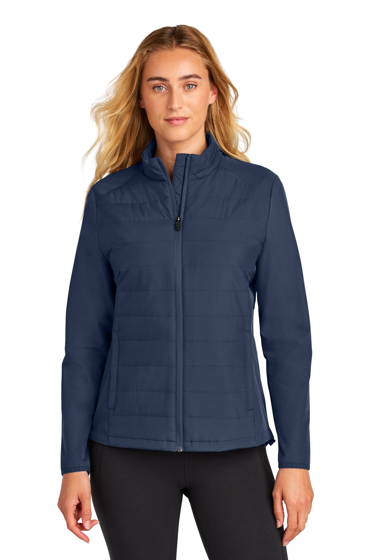 sport-tek ®  women's teknical hybrid jacket lst940
