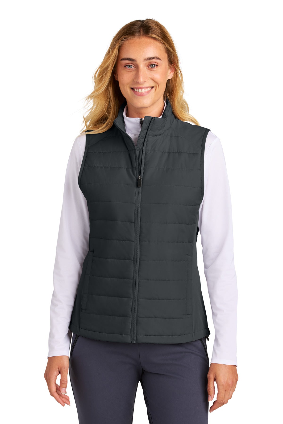 sport-tek ®  women's teknical hybrid vest lst941
