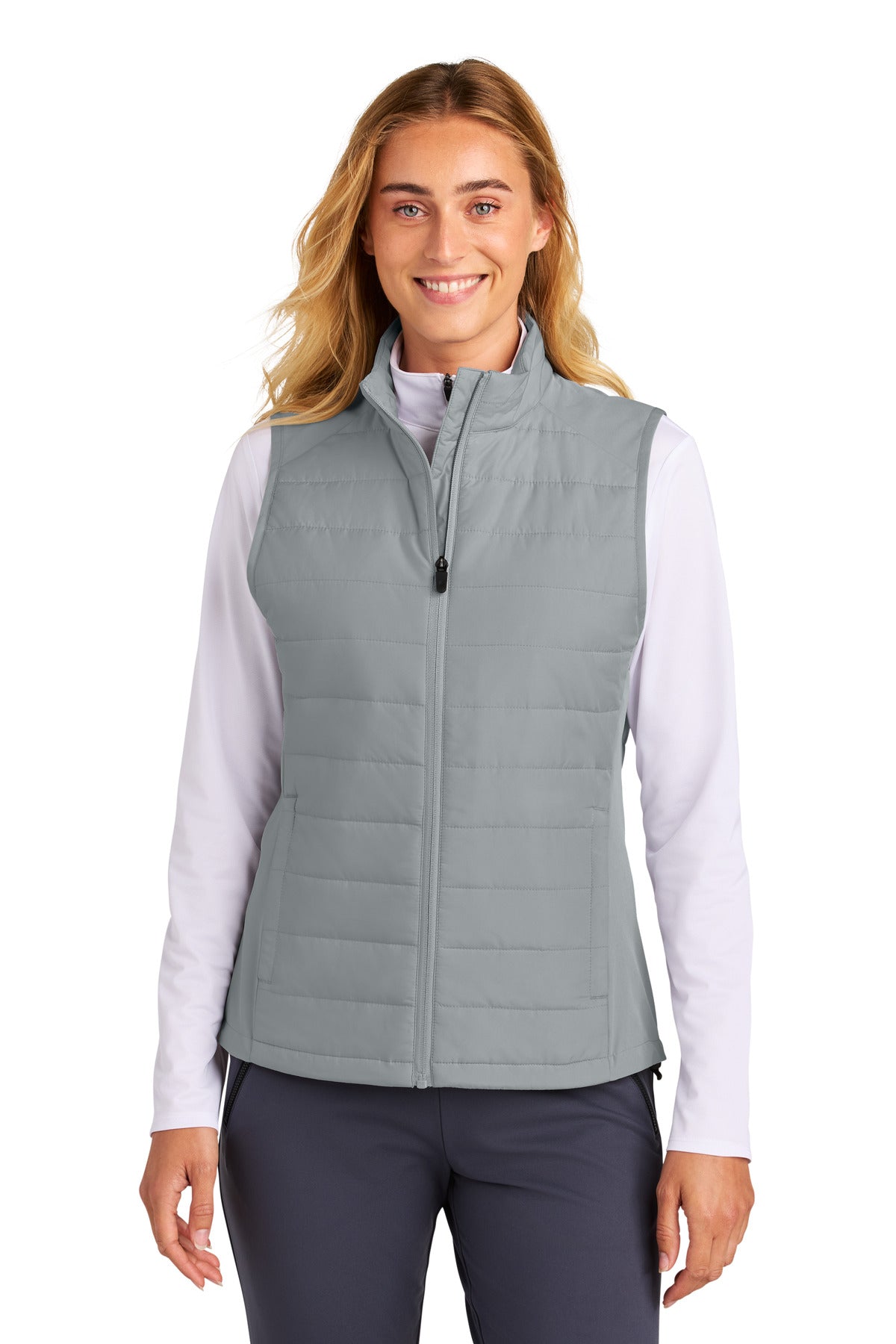 sport-tek ®  women's teknical hybrid vest lst941