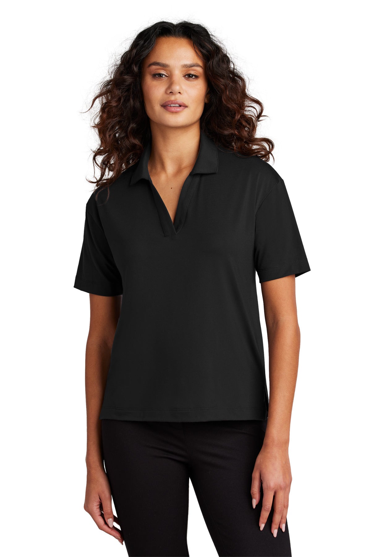 mercer+mettle ®  women's stretch jersey polo mm1015