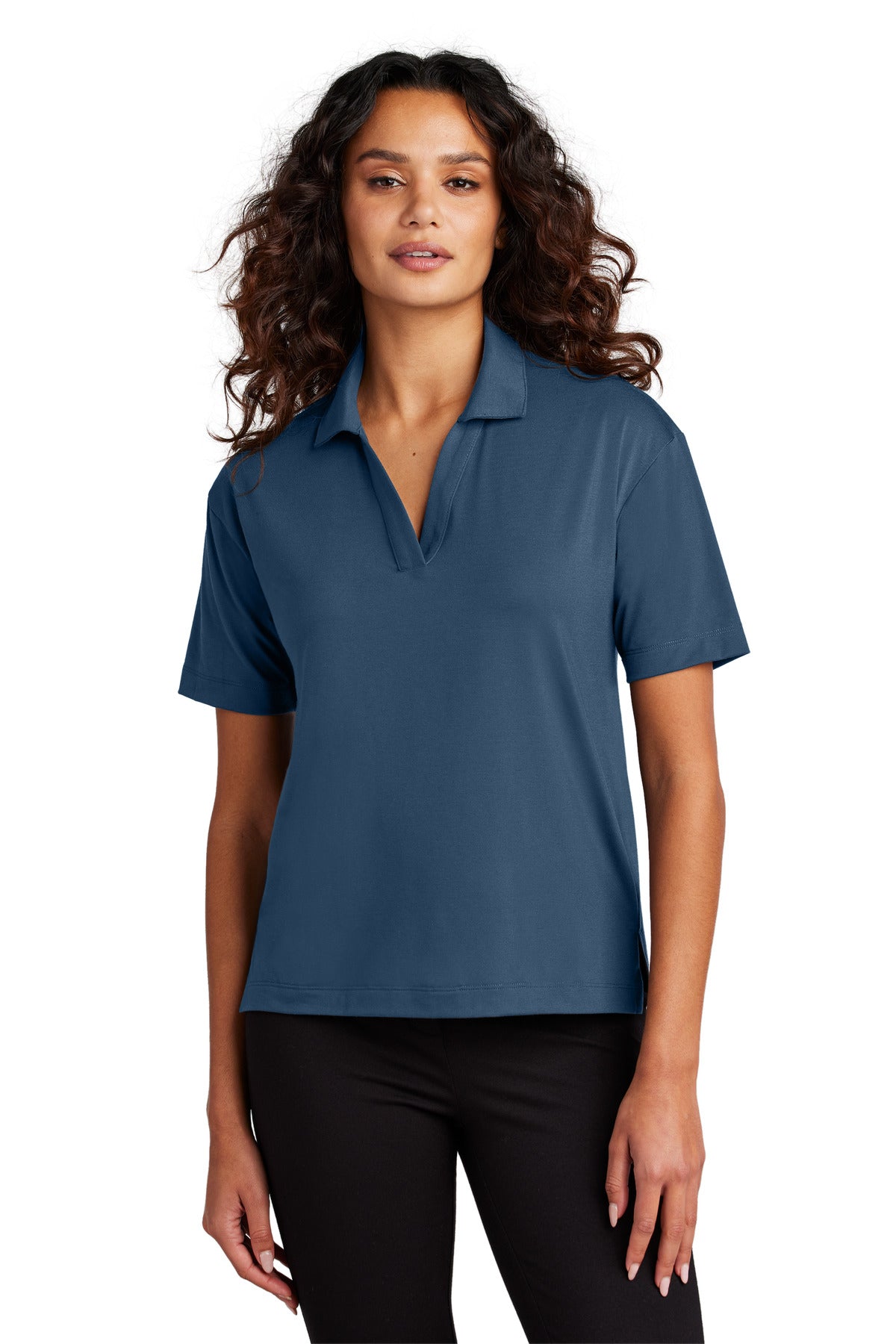 mercer+mettle ®  women's stretch jersey polo mm1015