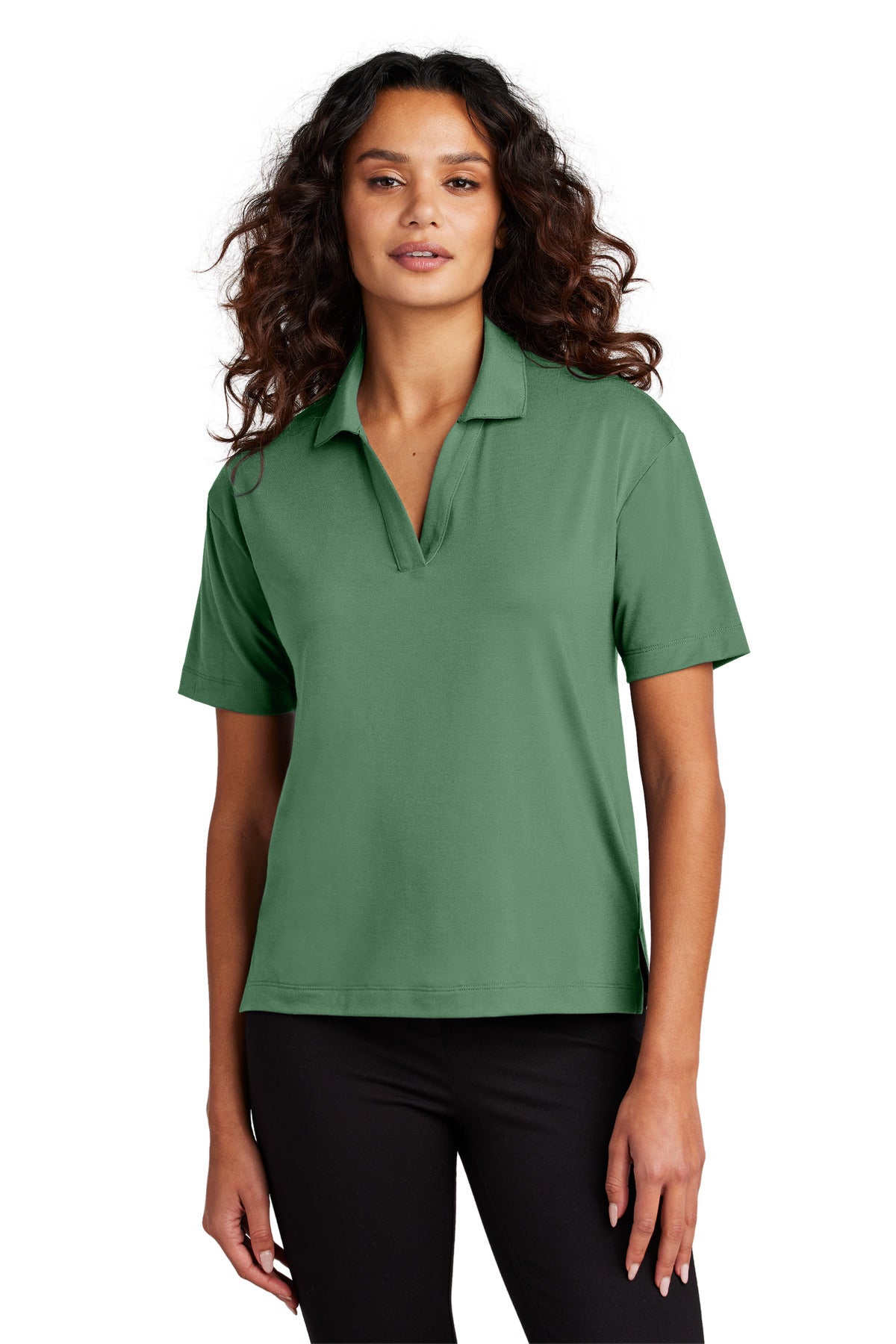mercer+mettle ®  women's stretch jersey polo mm1015