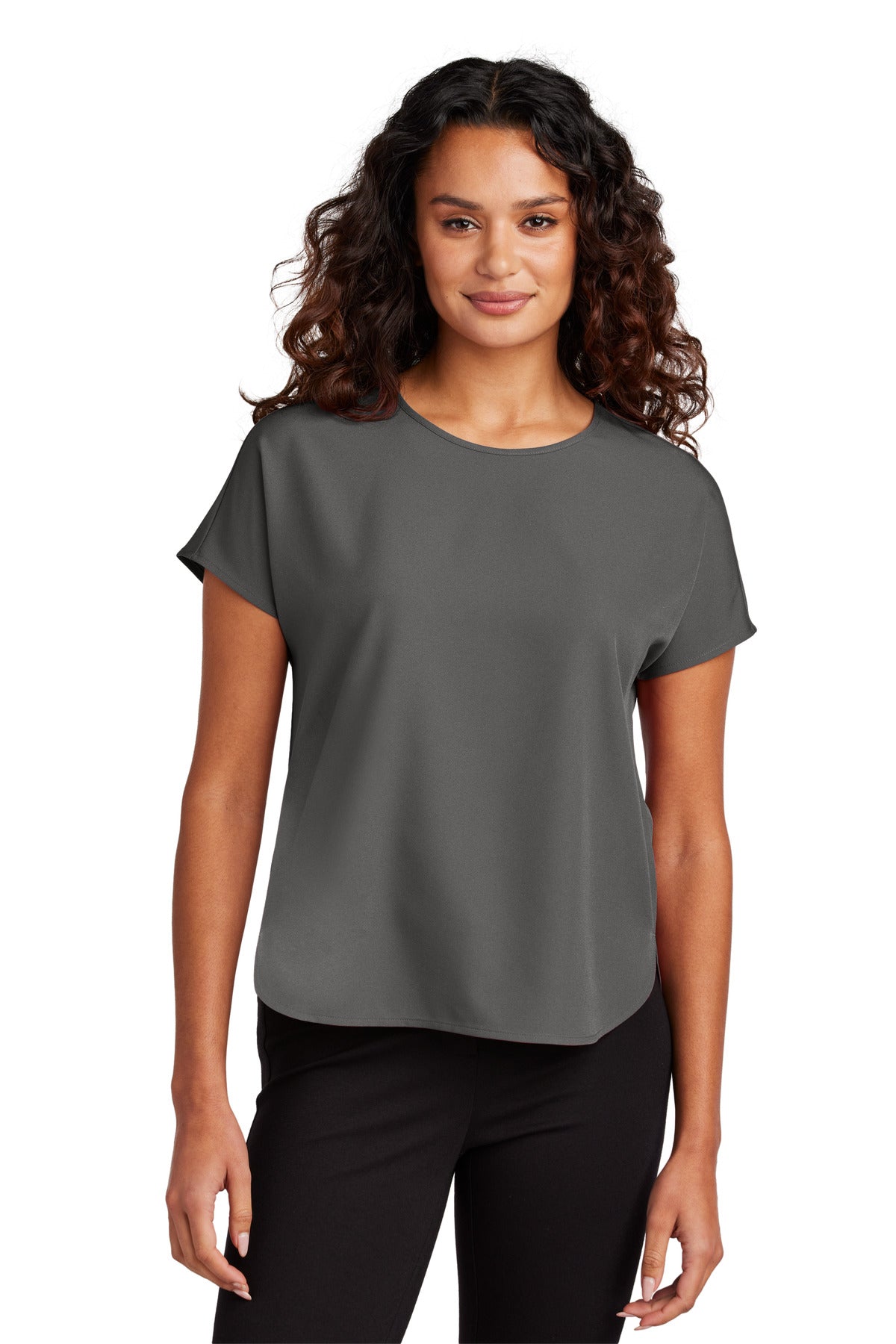 mercer+mettle ®  women's stretch crepe crew mm2015