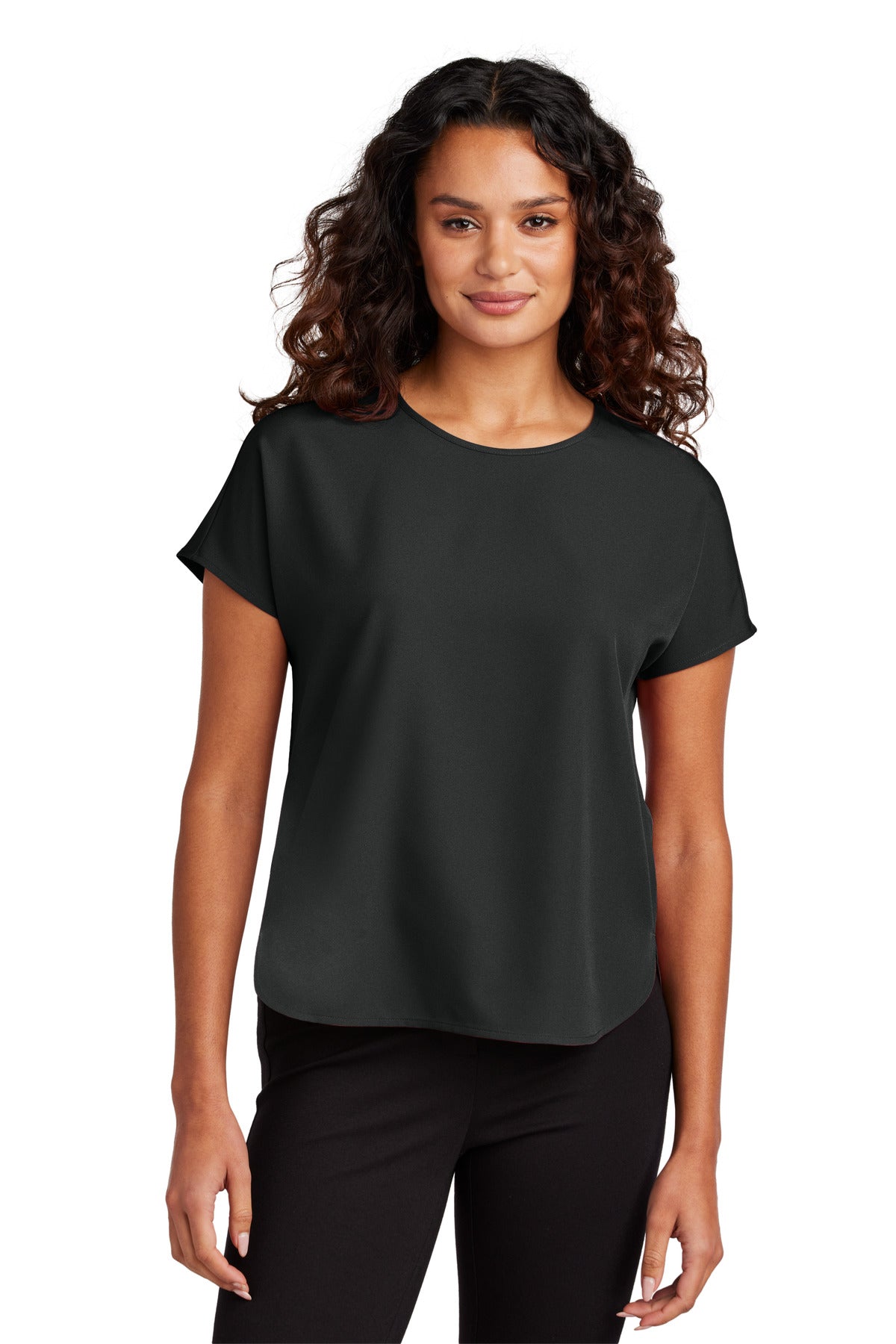 mercer+mettle ®  women's stretch crepe crew mm2015