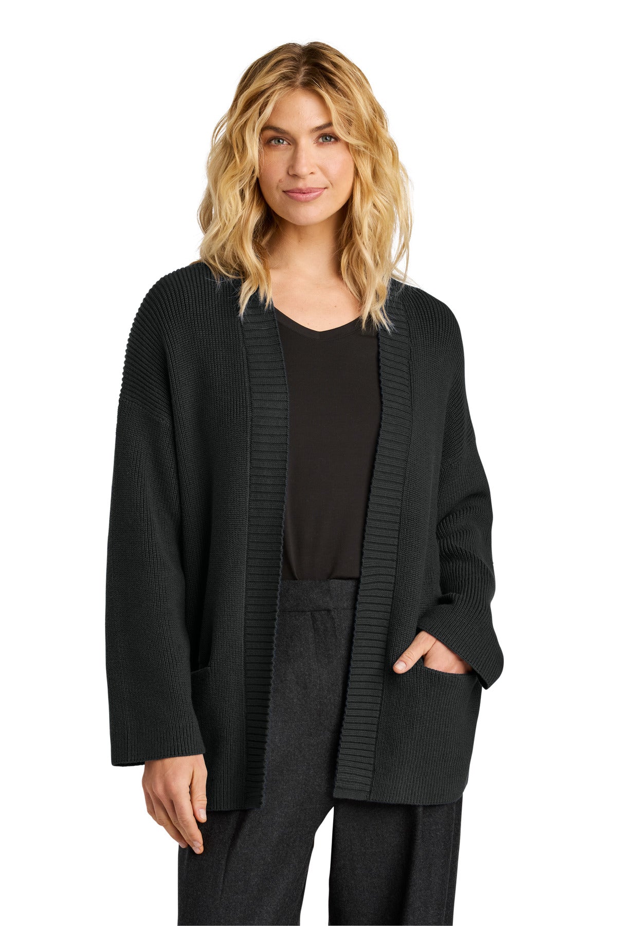 mercer+mettle ®  women's open cardi mm3021