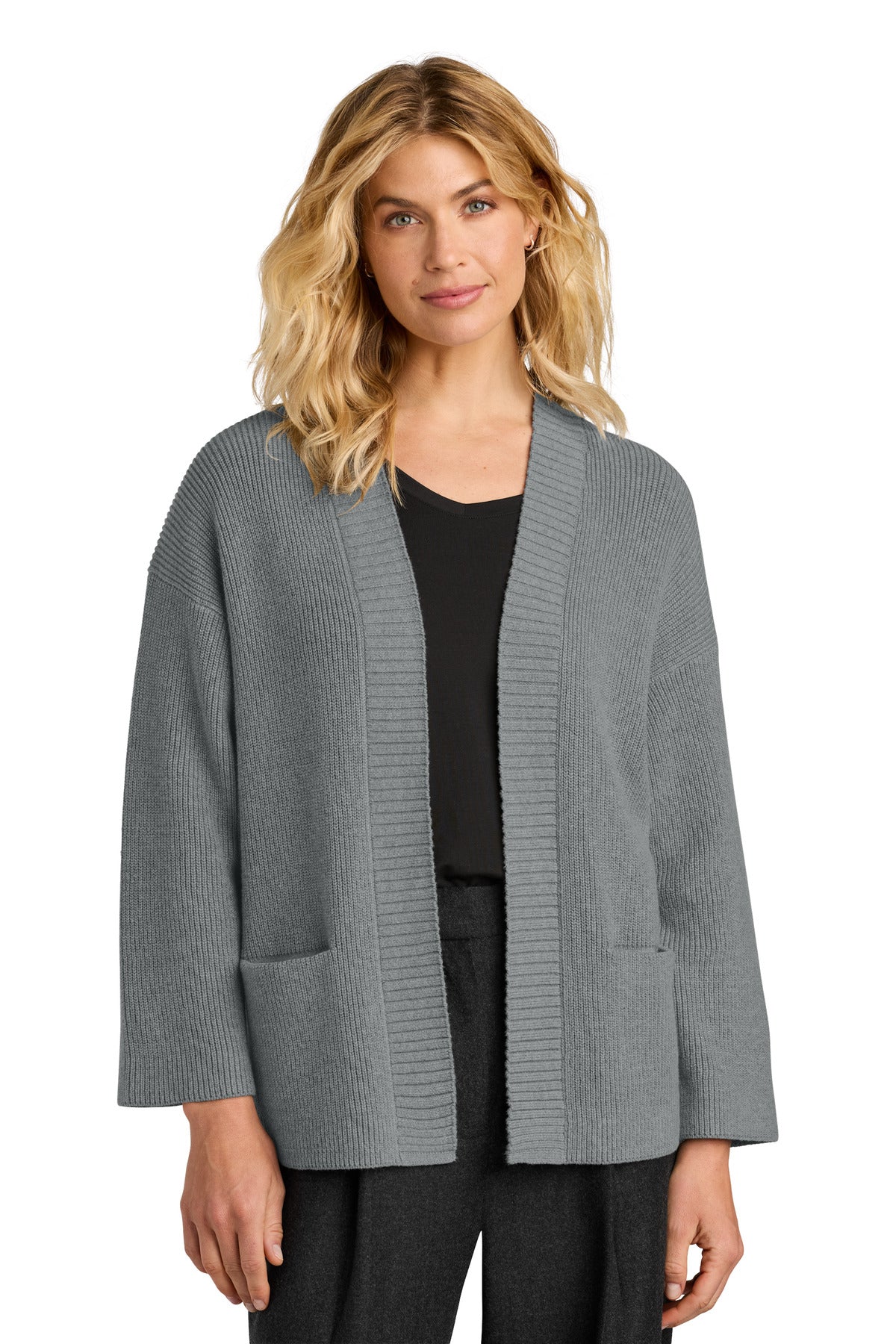 mercer+mettle ®  women's open cardi mm3021