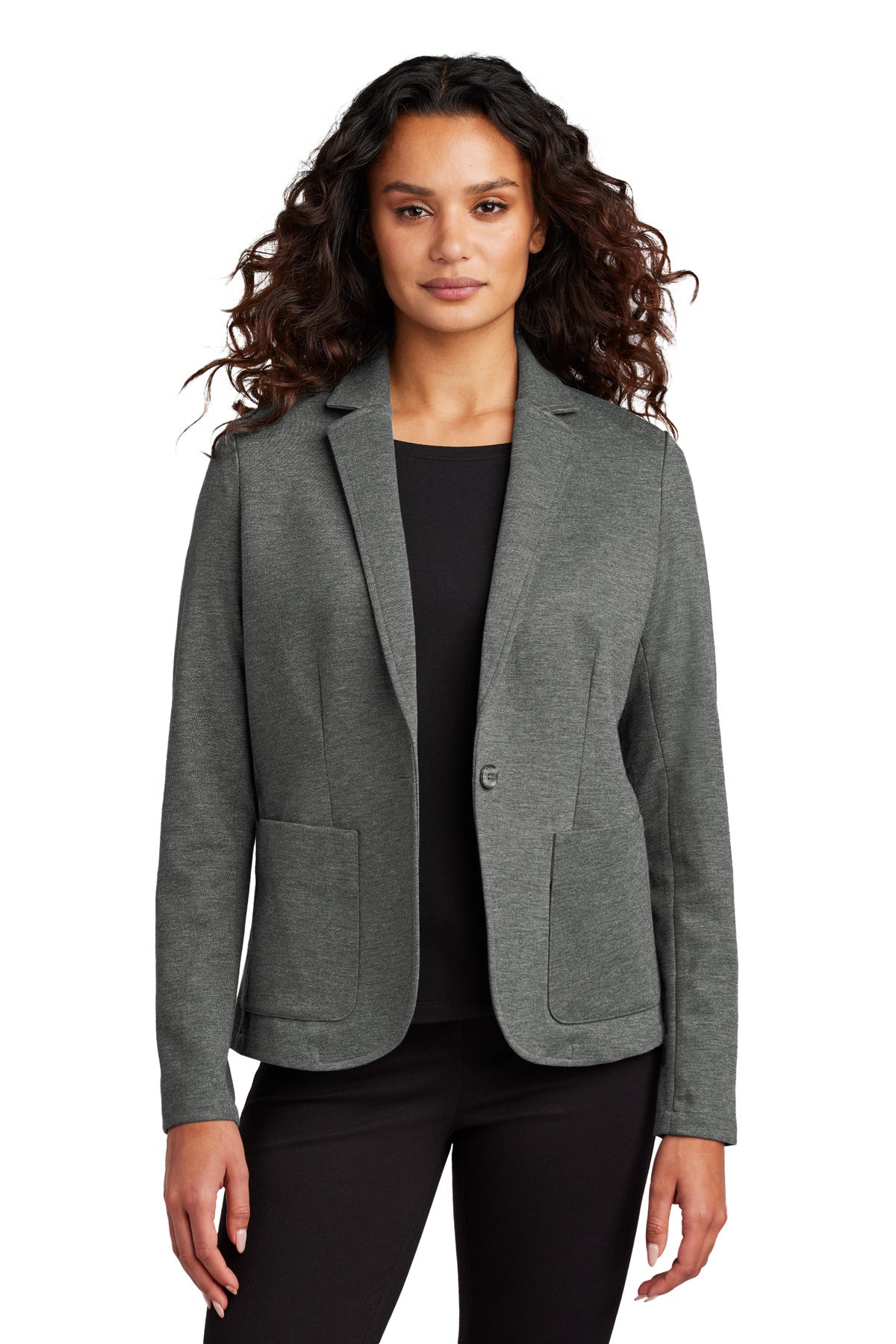 mercer+mettle ®  women's relaxed knit blazer mm3031