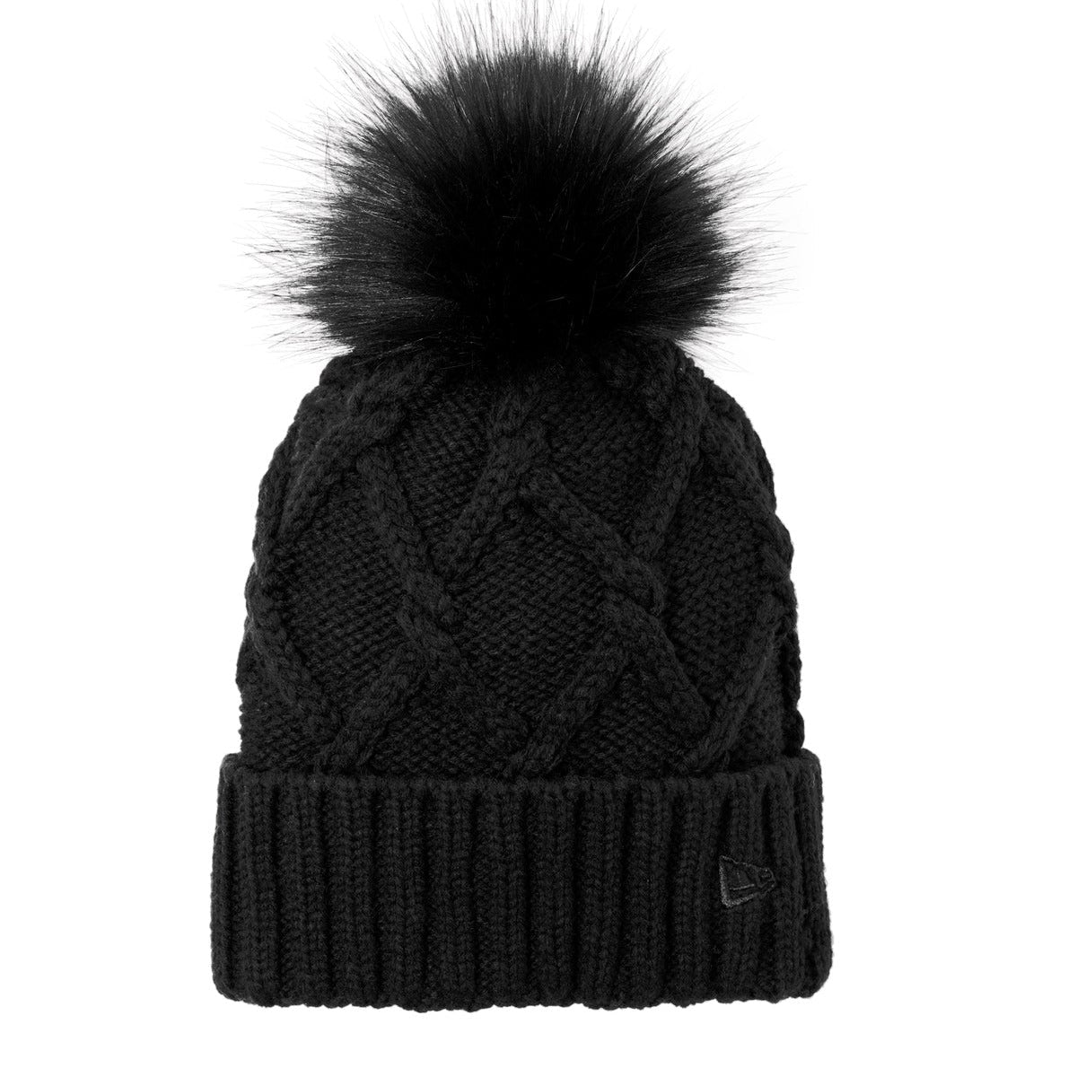 new era ®  faux fur pom beanie ne911