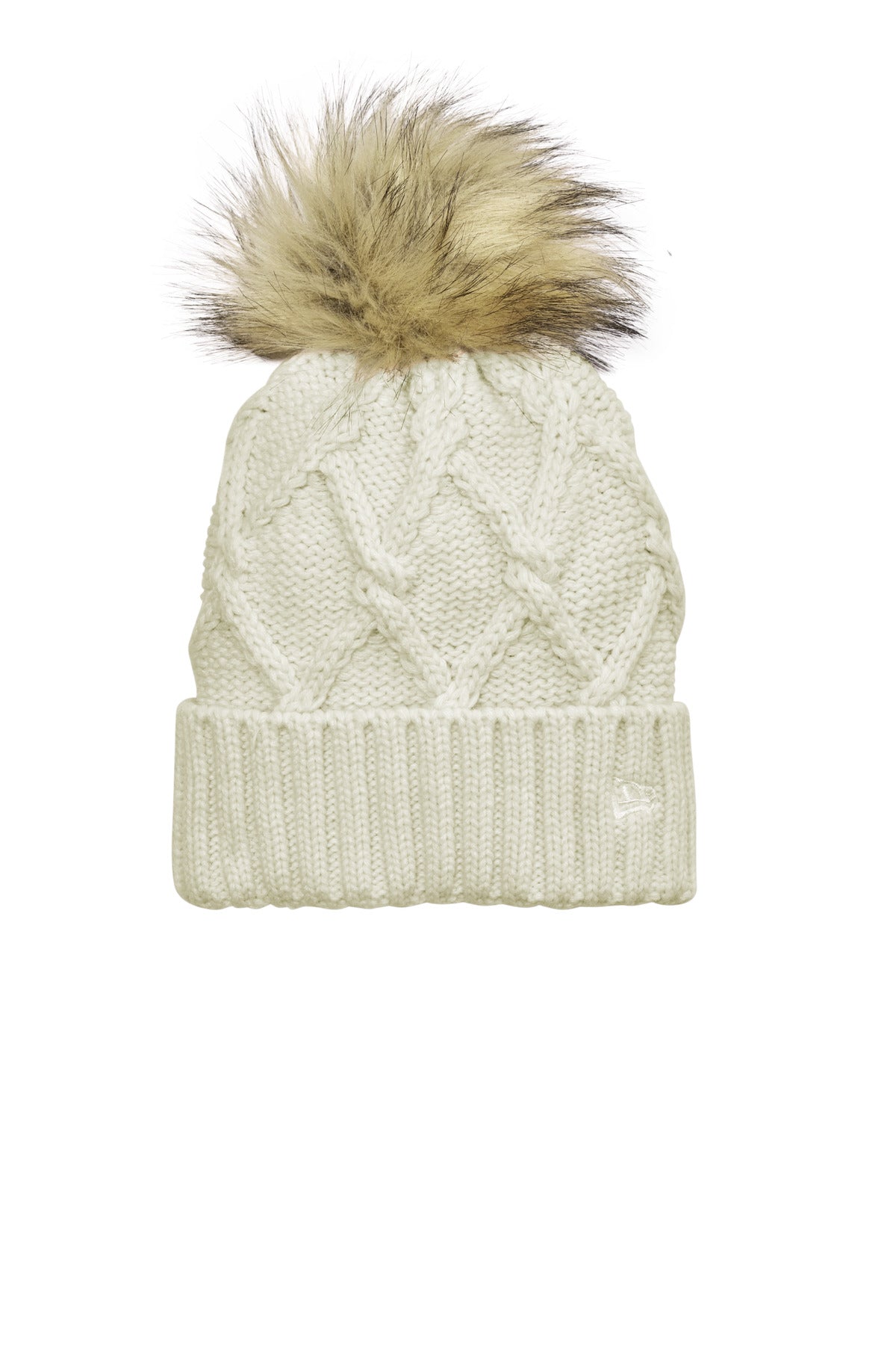 new era ®  faux fur pom beanie ne911