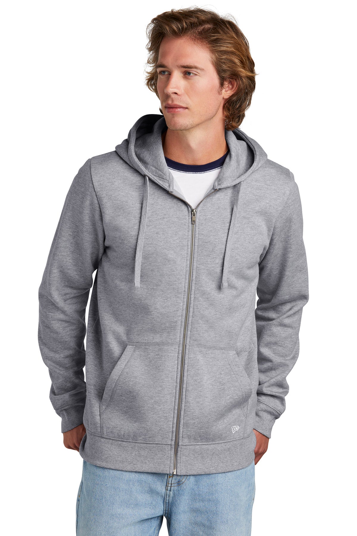 new era ®  comeback fleece full-zip hoodie nea551