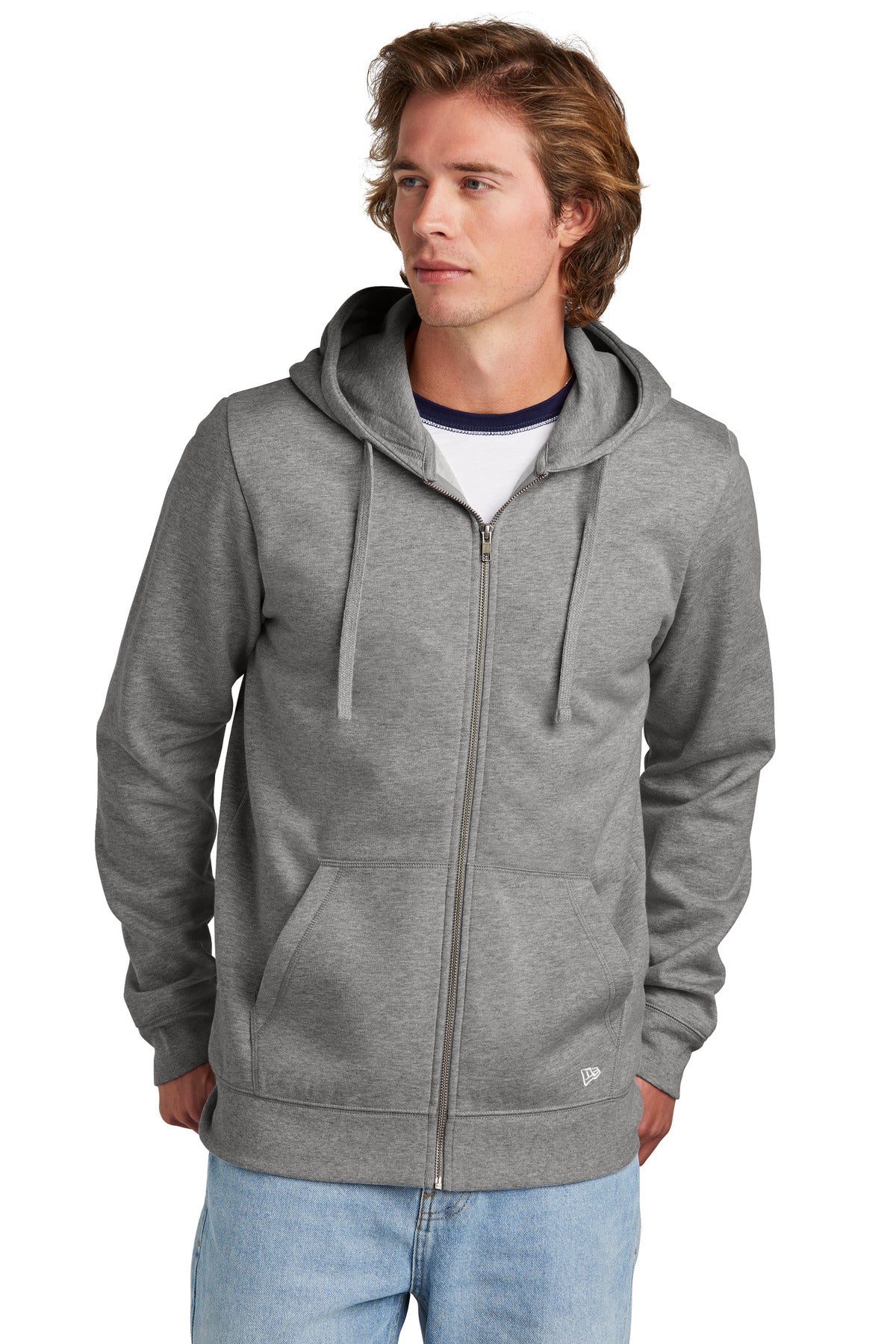 new era ®  comeback fleece full-zip hoodie nea551