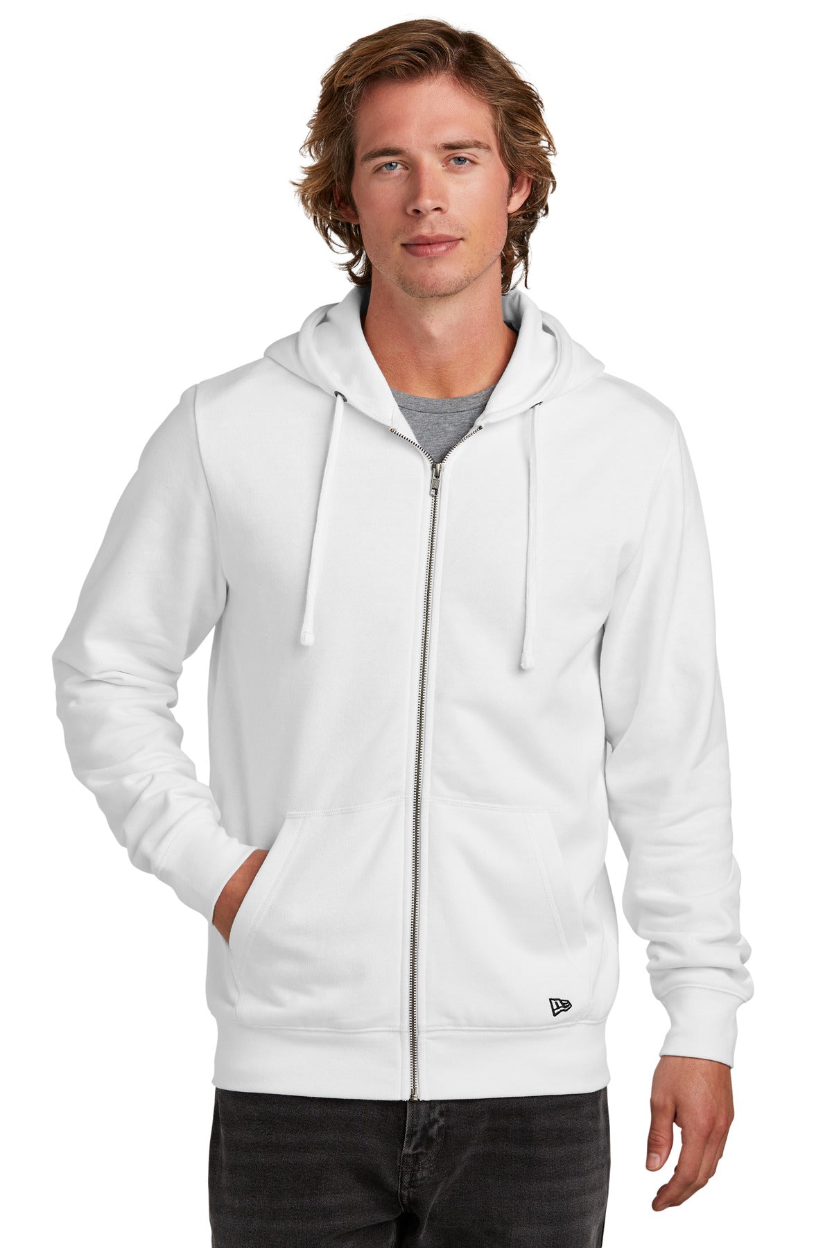 new era ®  comeback fleece full-zip hoodie nea551