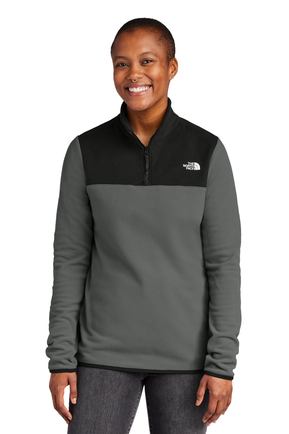 the north face ®  women's glacier 1/4-zip fleece nf0a7v4m