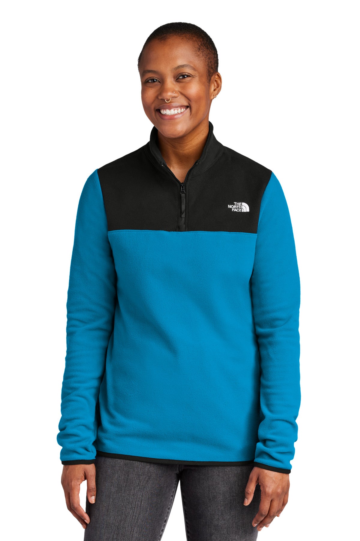 the north face ®  women's glacier 1/4-zip fleece nf0a7v4m