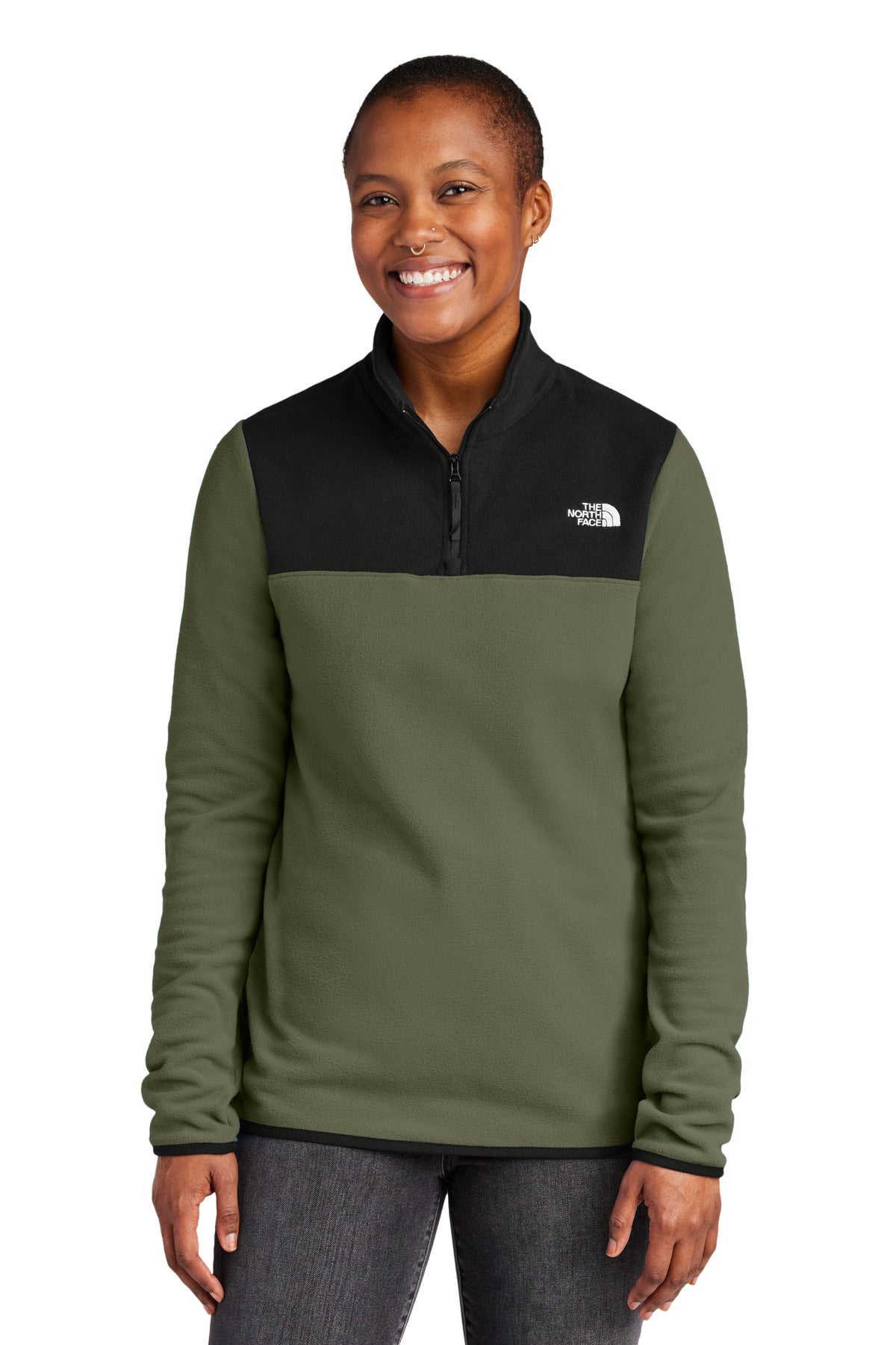 the north face ®  women's glacier 1/4-zip fleece nf0a7v4m