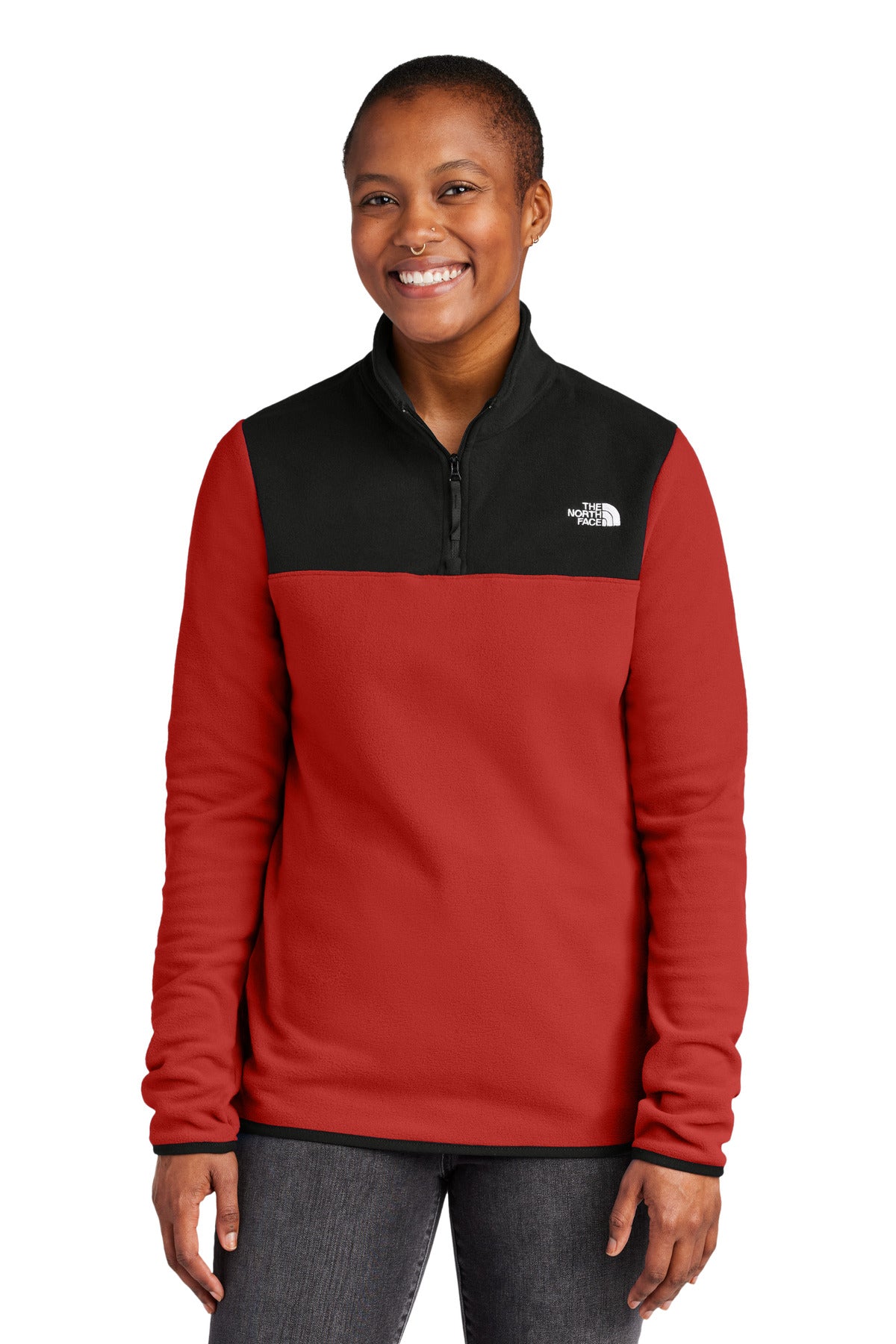 the north face ®  women's glacier 1/4-zip fleece nf0a7v4m