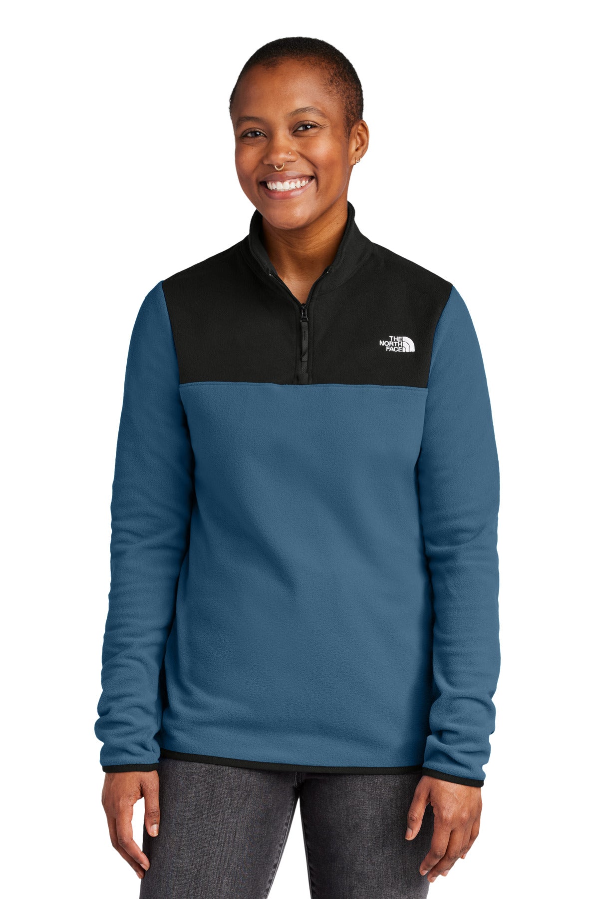 the north face ®  women's glacier 1/4-zip fleece nf0a7v4m
