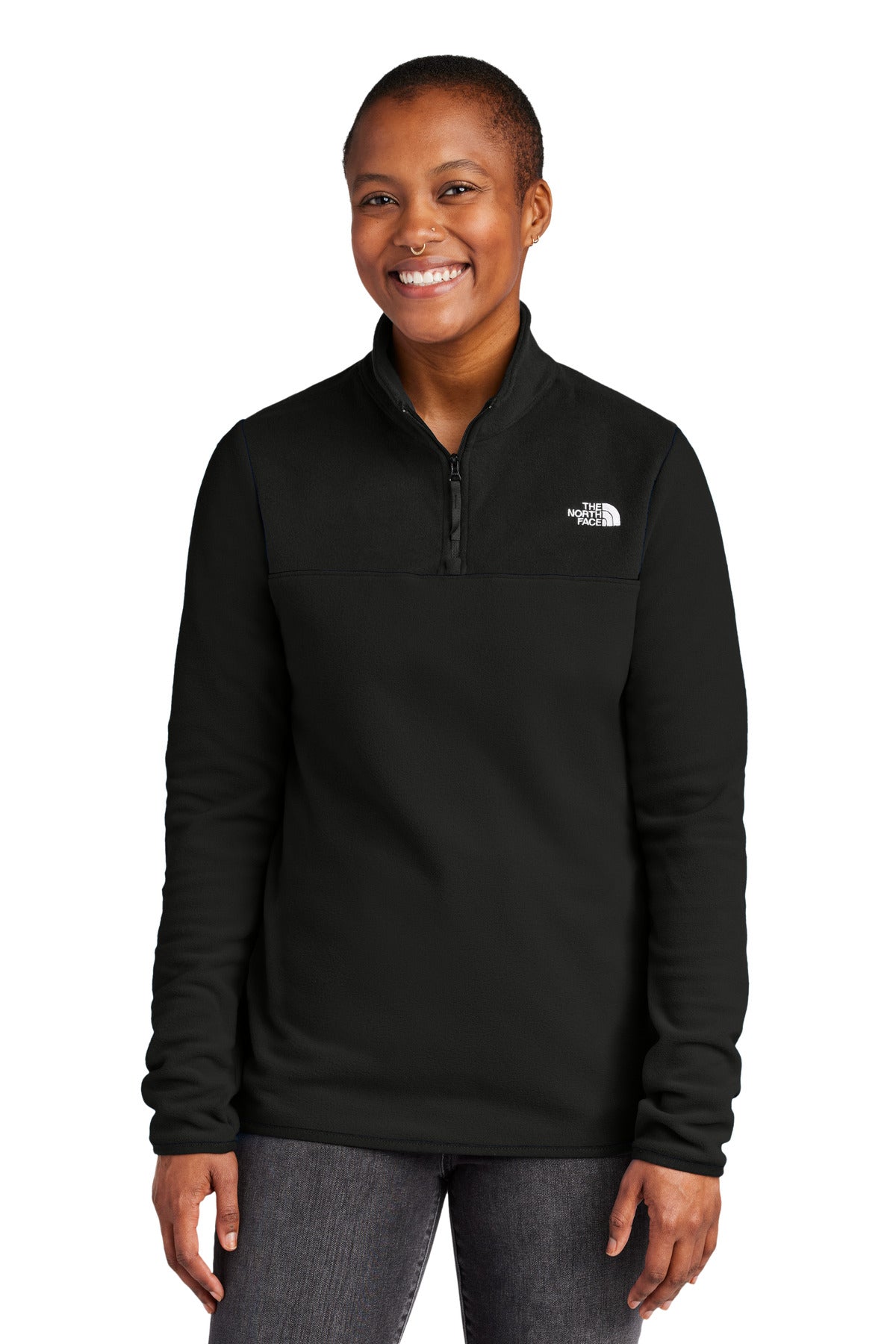 the north face ®  women's glacier 1/4-zip fleece nf0a7v4m
