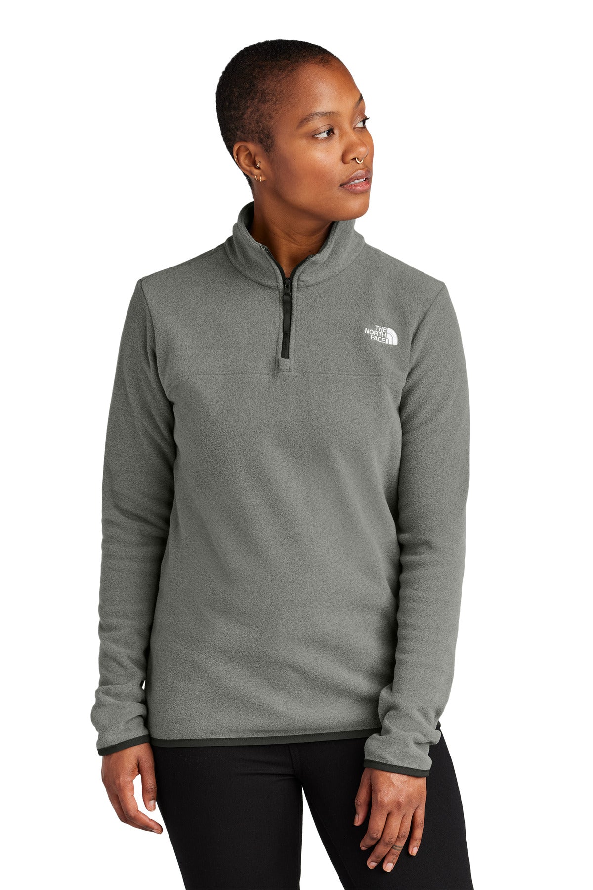 the north face ®  women's glacier 1/4-zip fleece nf0a7v4m