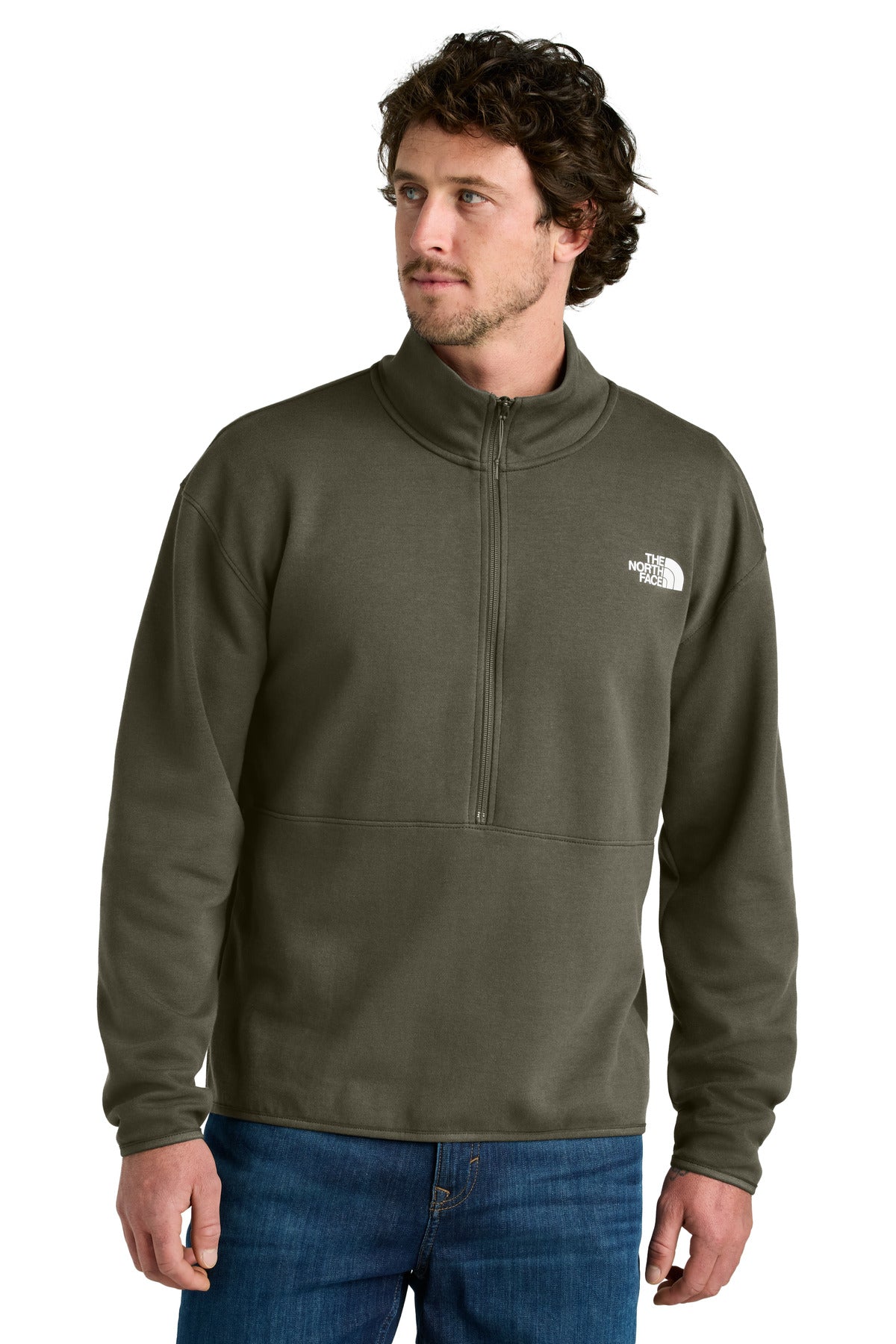 the north face ®  double-knit 1/2-zip fleece nf0a8c5g