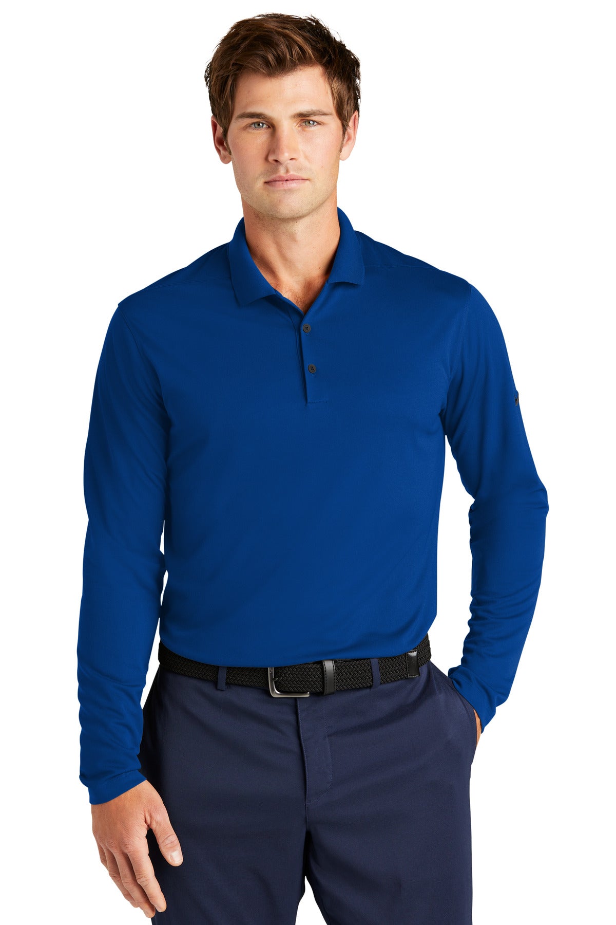nike dri-fit micro pique 2.0 long sleeve polo nkdc2104