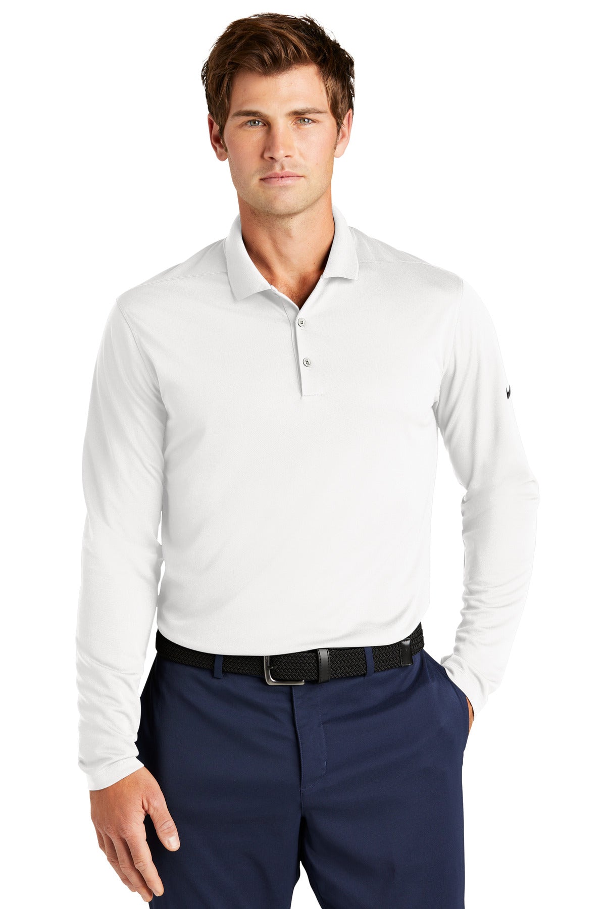 nike dri-fit micro pique 2.0 long sleeve polo nkdc2104