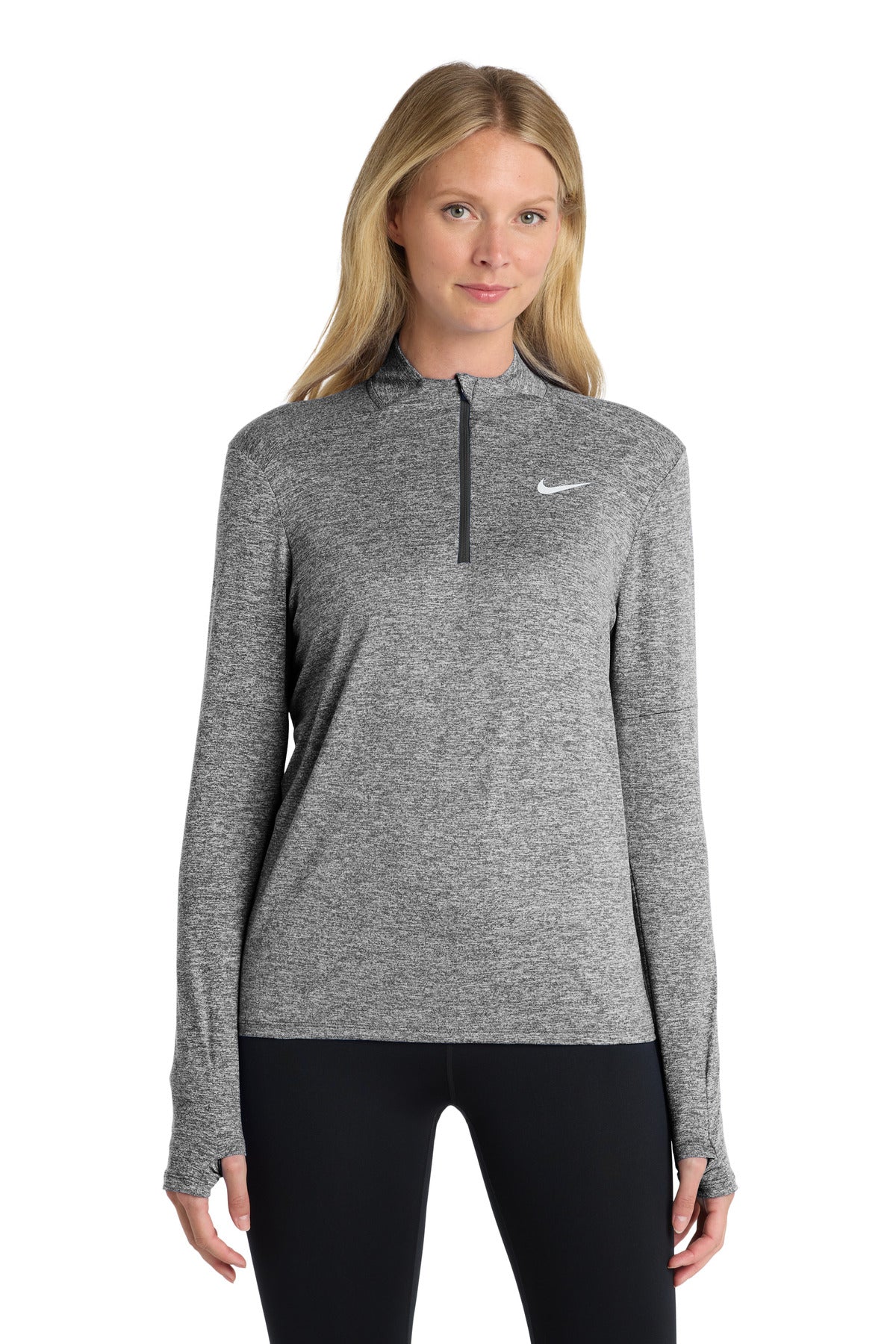 nike women's dri-fit element 1/2-zip top nkdh4951