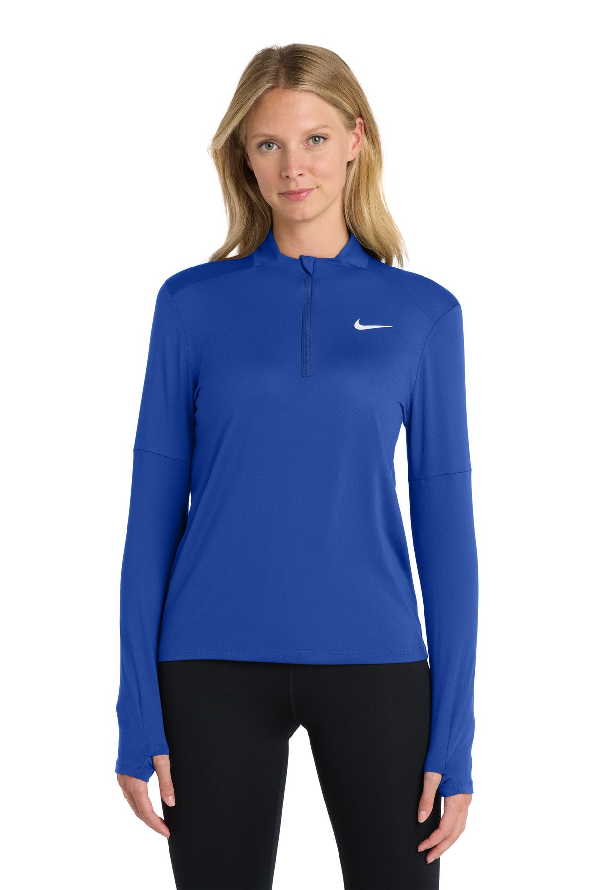 nike women's dri-fit element 1/2-zip top nkdh4951