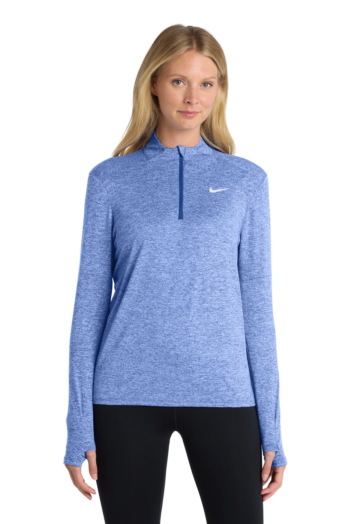 nike women's dri-fit element 1/2-zip top nkdh4951