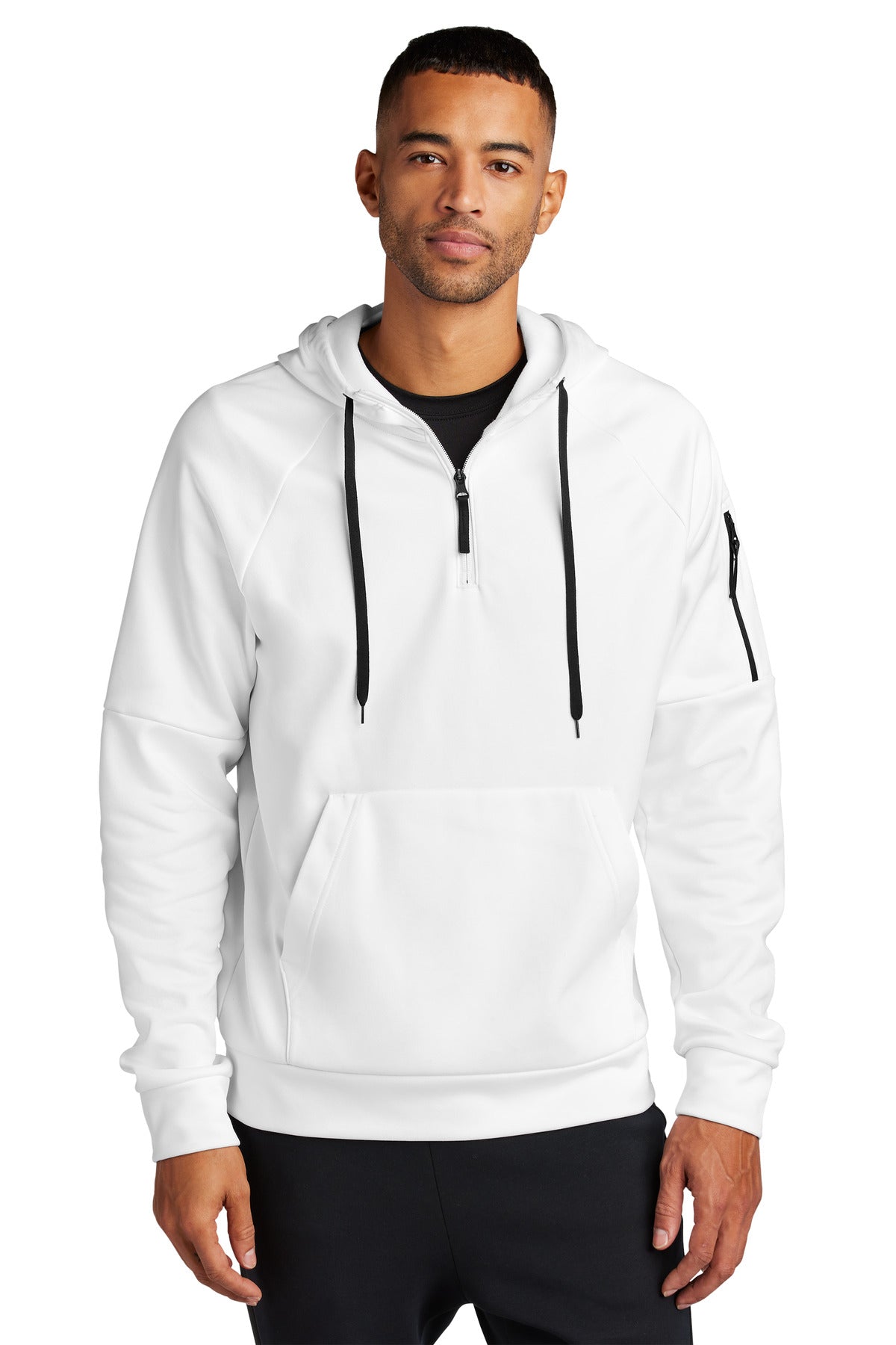 nike therma-fit pocket 1/4-zip fleece hoodie nkfd9742