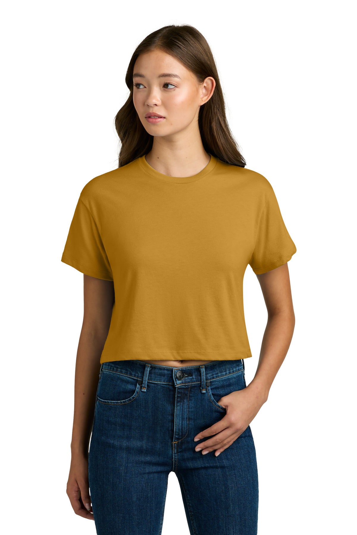 next level apparel ®  women's ideal crop top nl1580
