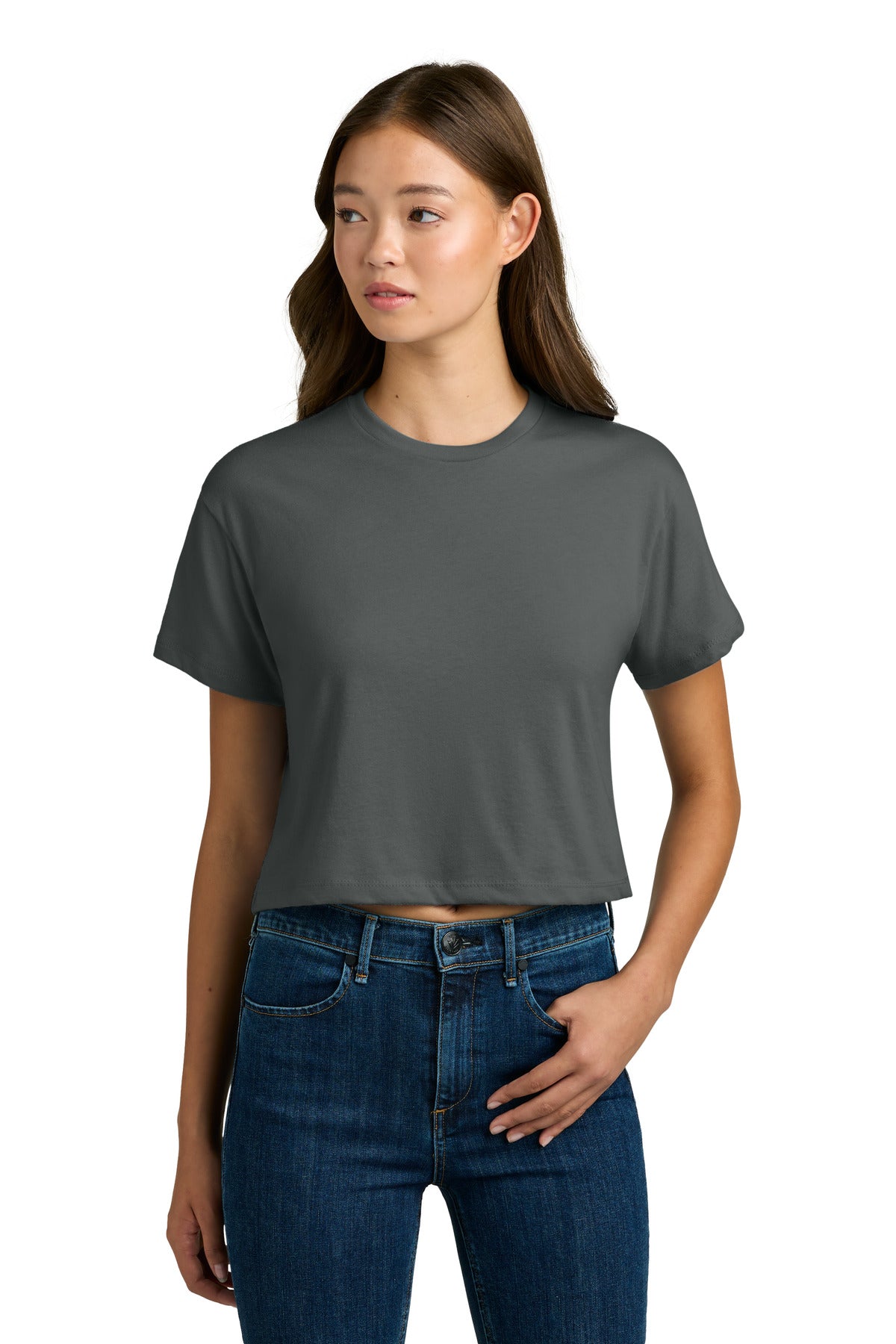 next level apparel ®  women's ideal crop top nl1580