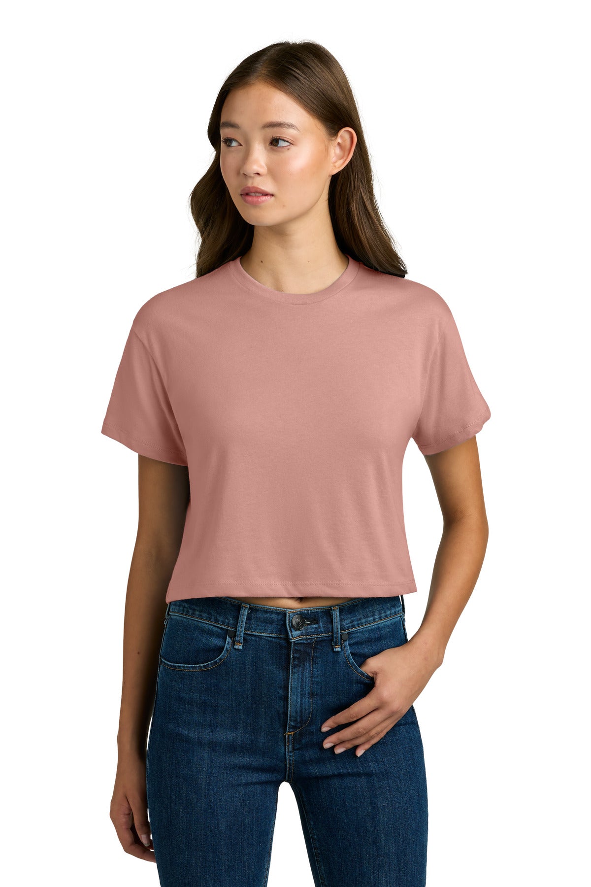 next level apparel ®  women's ideal crop top nl1580