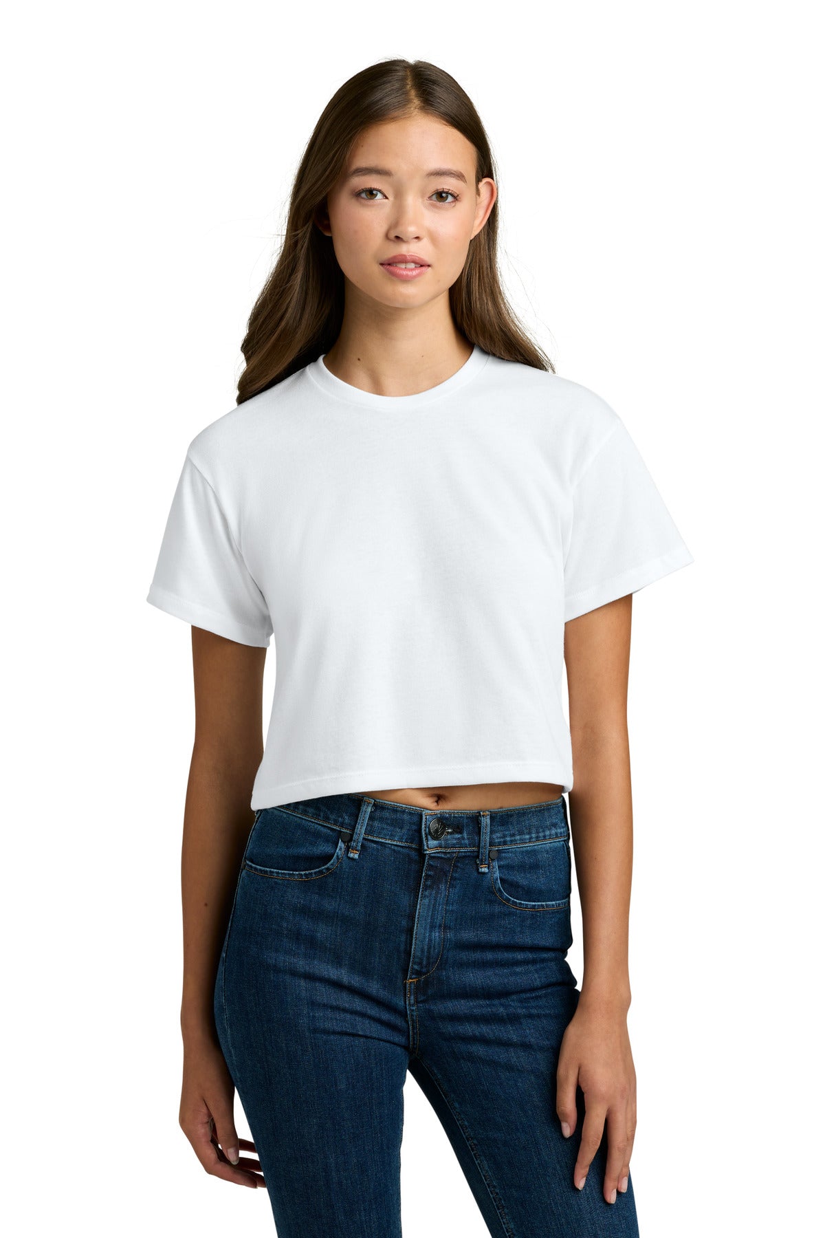 next level apparel ®  women's ideal crop top nl1580
