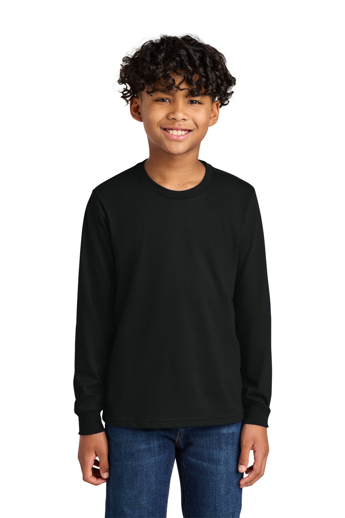 next level apparel ®  youth cotton long sleeve tee nl3311