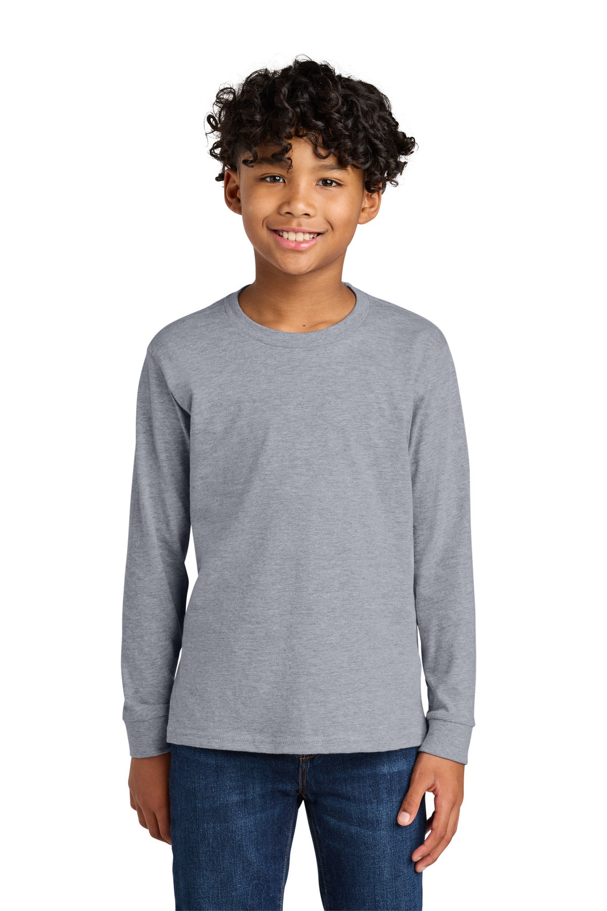 next level apparel ®  youth cotton long sleeve tee nl3311
