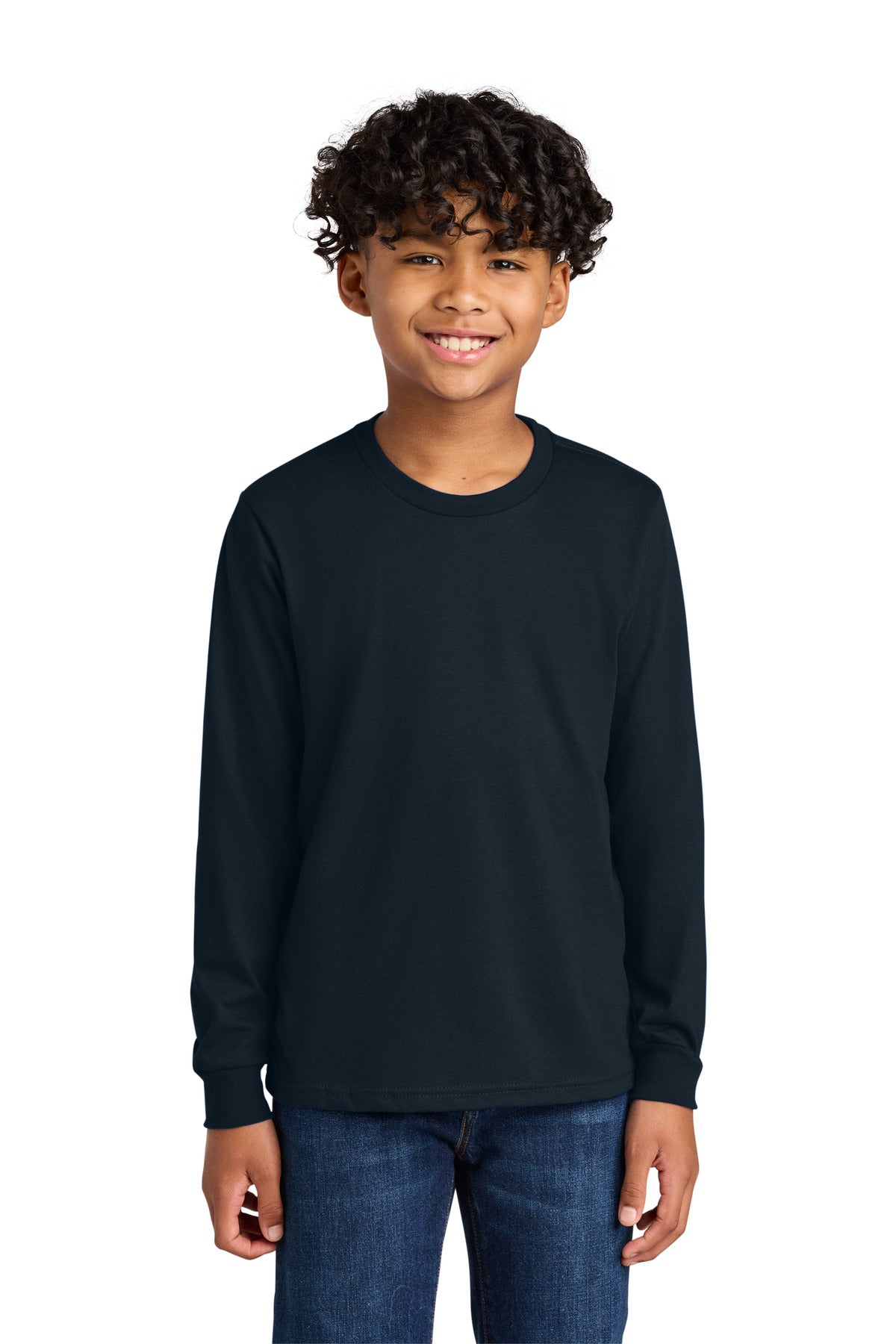 next level apparel ®  youth cotton long sleeve tee nl3311