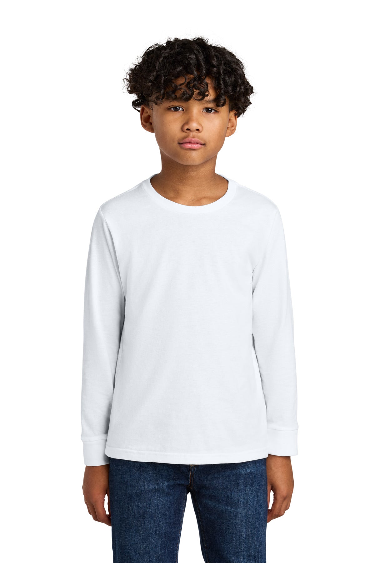 next level apparel ®  youth cotton long sleeve tee nl3311