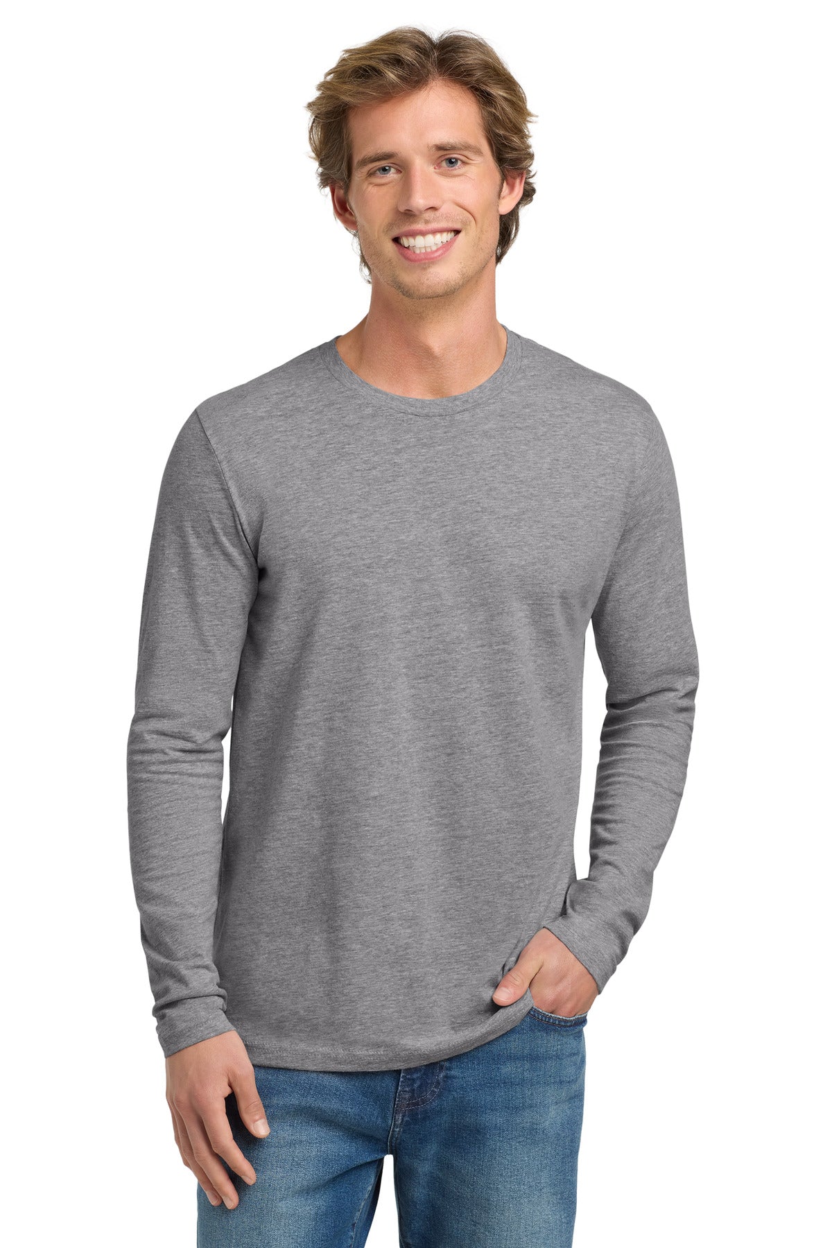 next level apparel ®  cotton long sleeve tee. nl3601