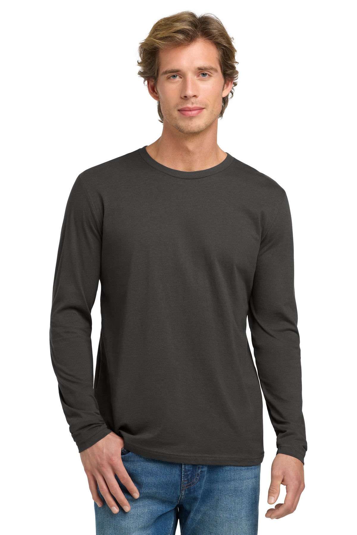 next level apparel ®  cotton long sleeve tee. nl3601
