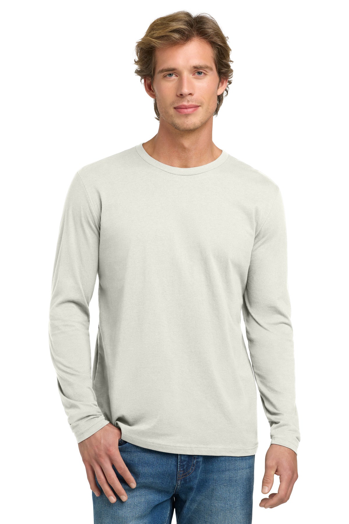 next level apparel ®  cotton long sleeve tee. nl3601