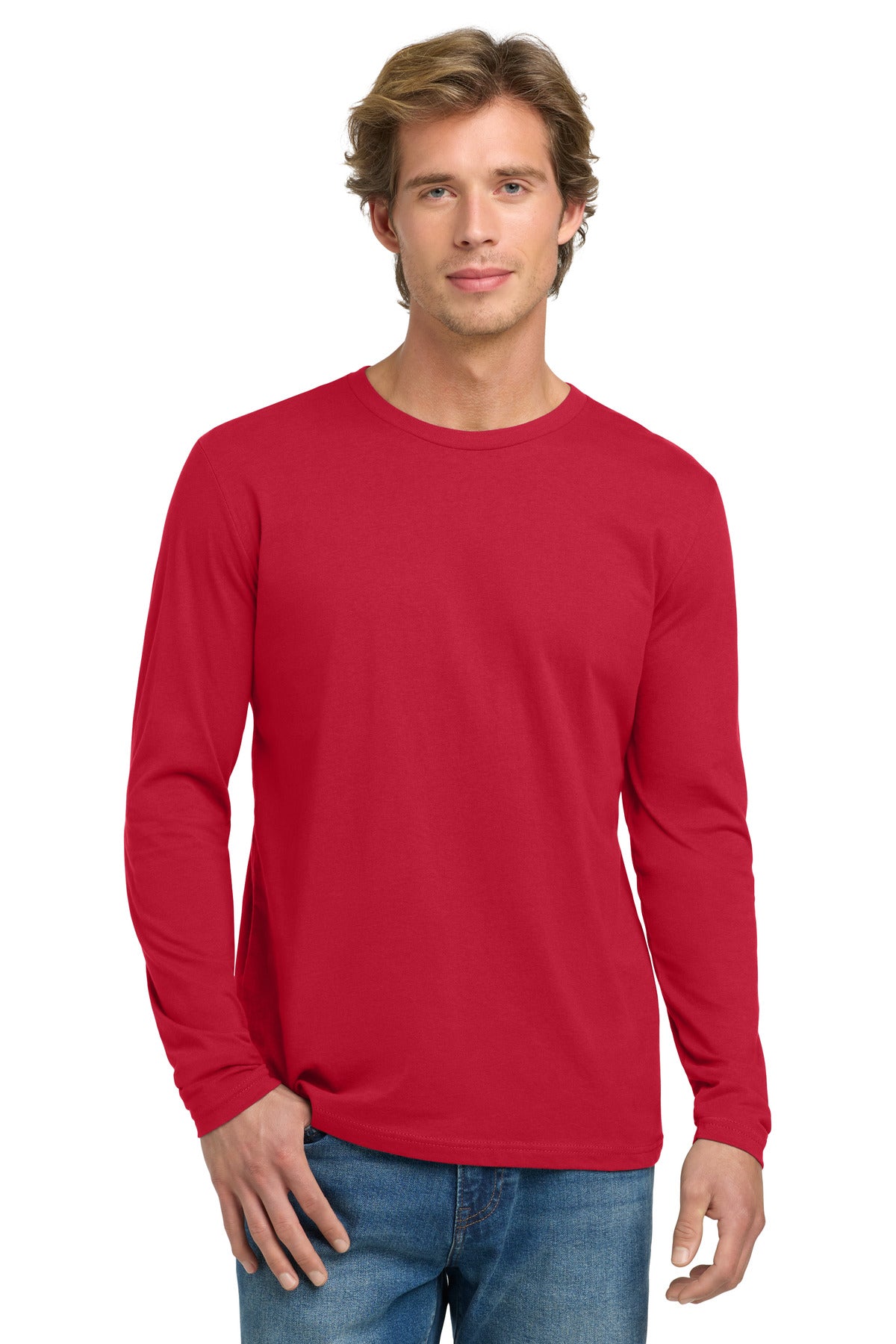 next level apparel ®  cotton long sleeve tee. nl3601