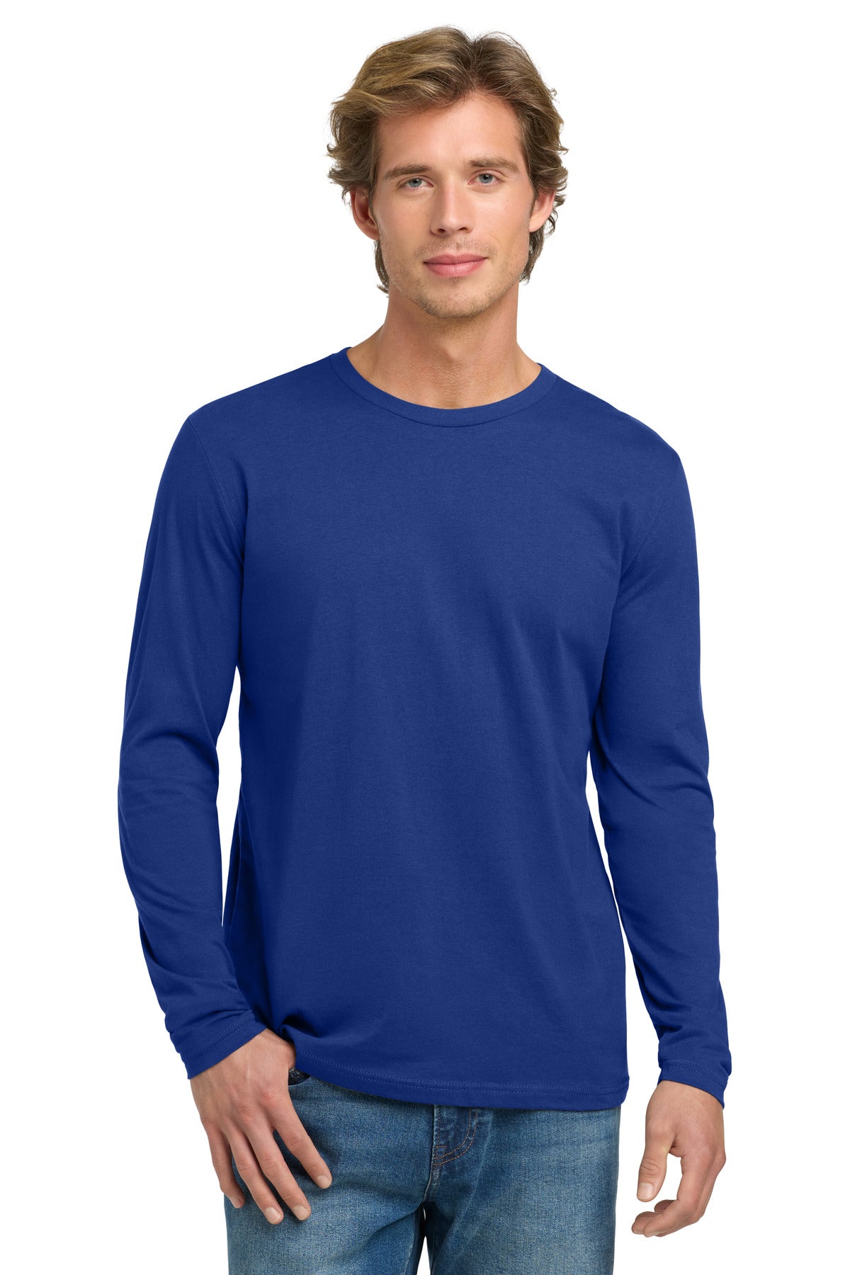 next level apparel ®  cotton long sleeve tee. nl3601